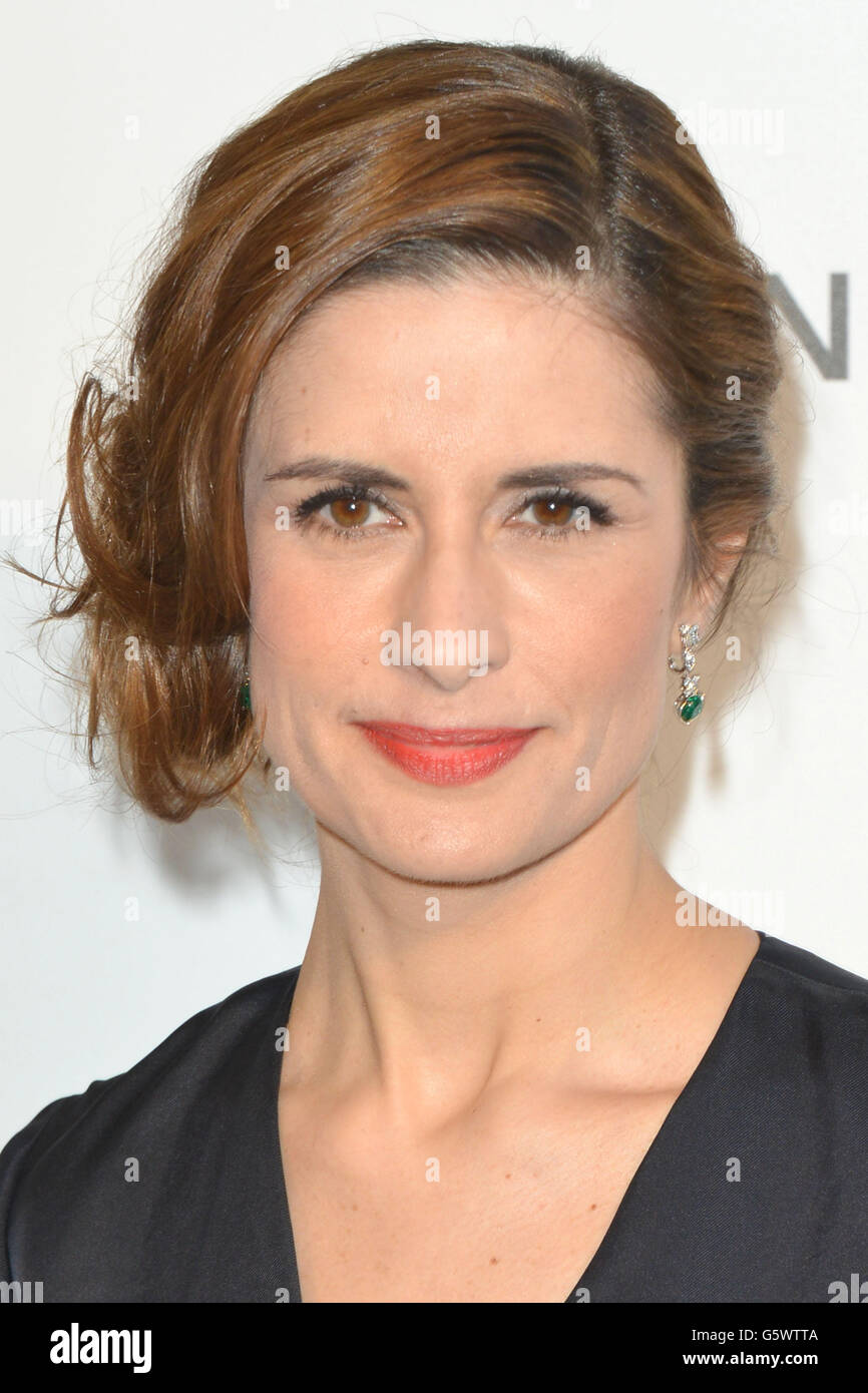 Livia Firth arriving for 2013 Elton John AIDS Foundation Oscar Party