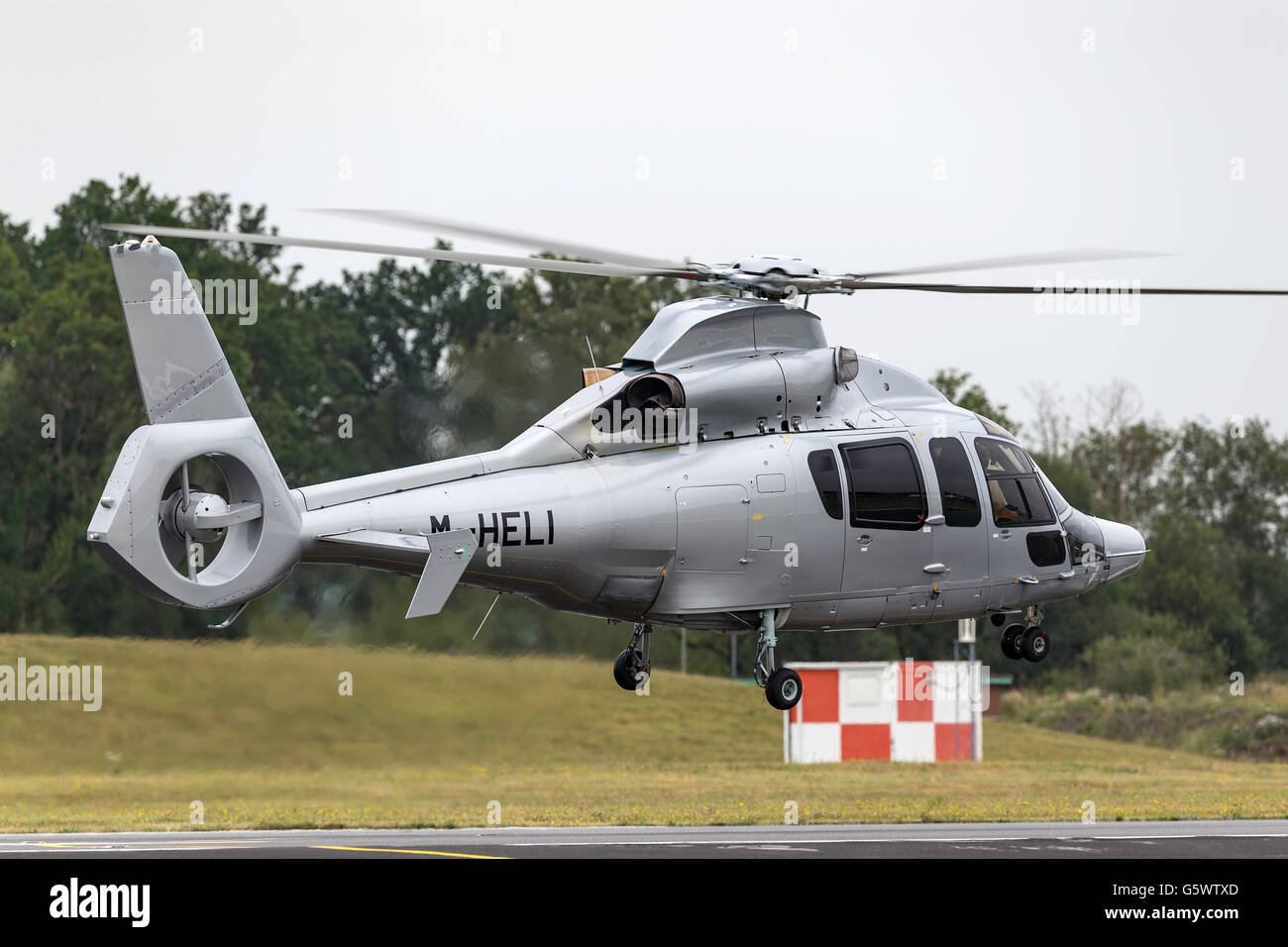 Eurocopter EC-155B-1 Helicopter M-HELI Stock Photo