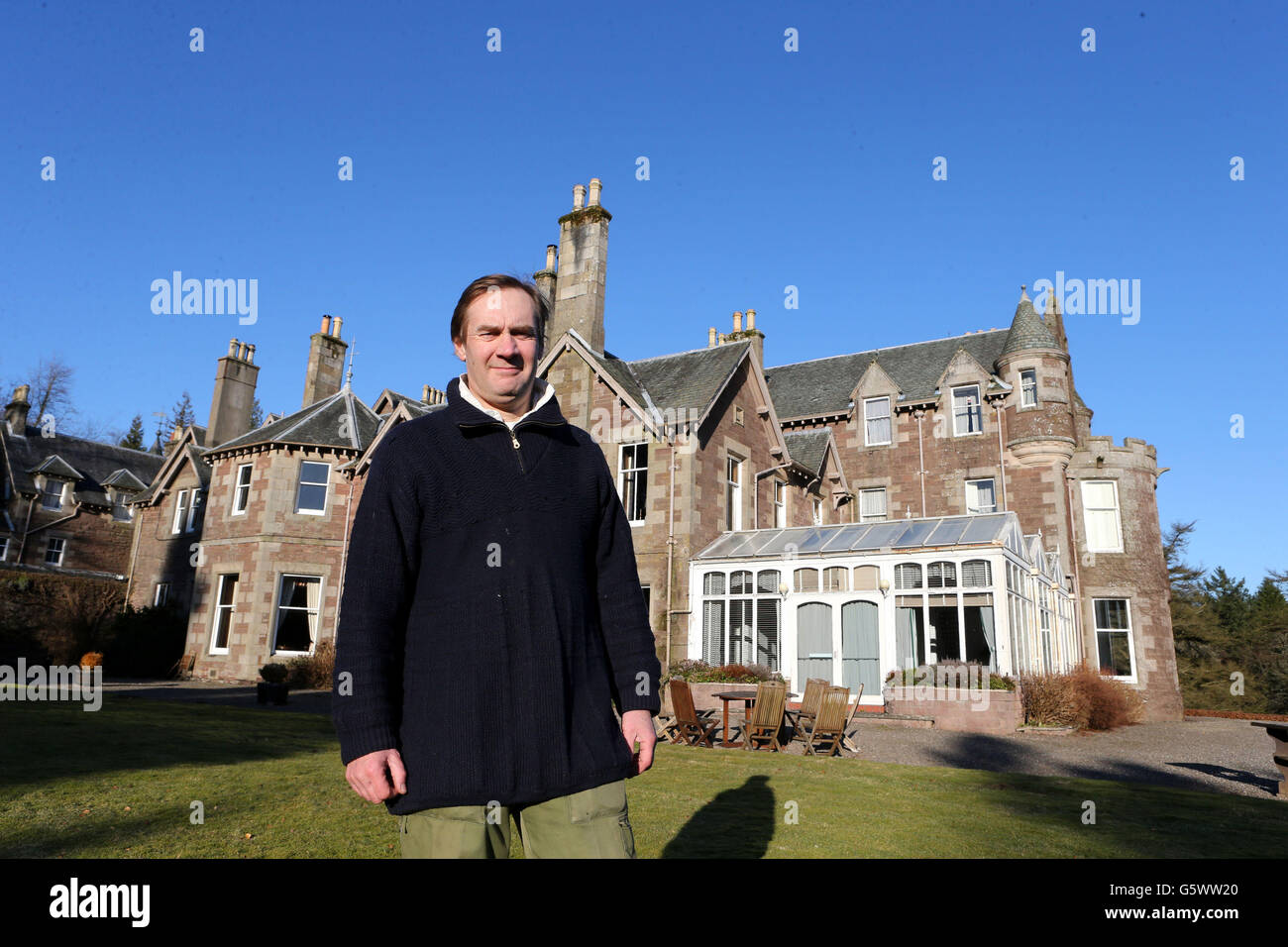 Former Cromlix House Hotel owner Henry Eden closes the door on his