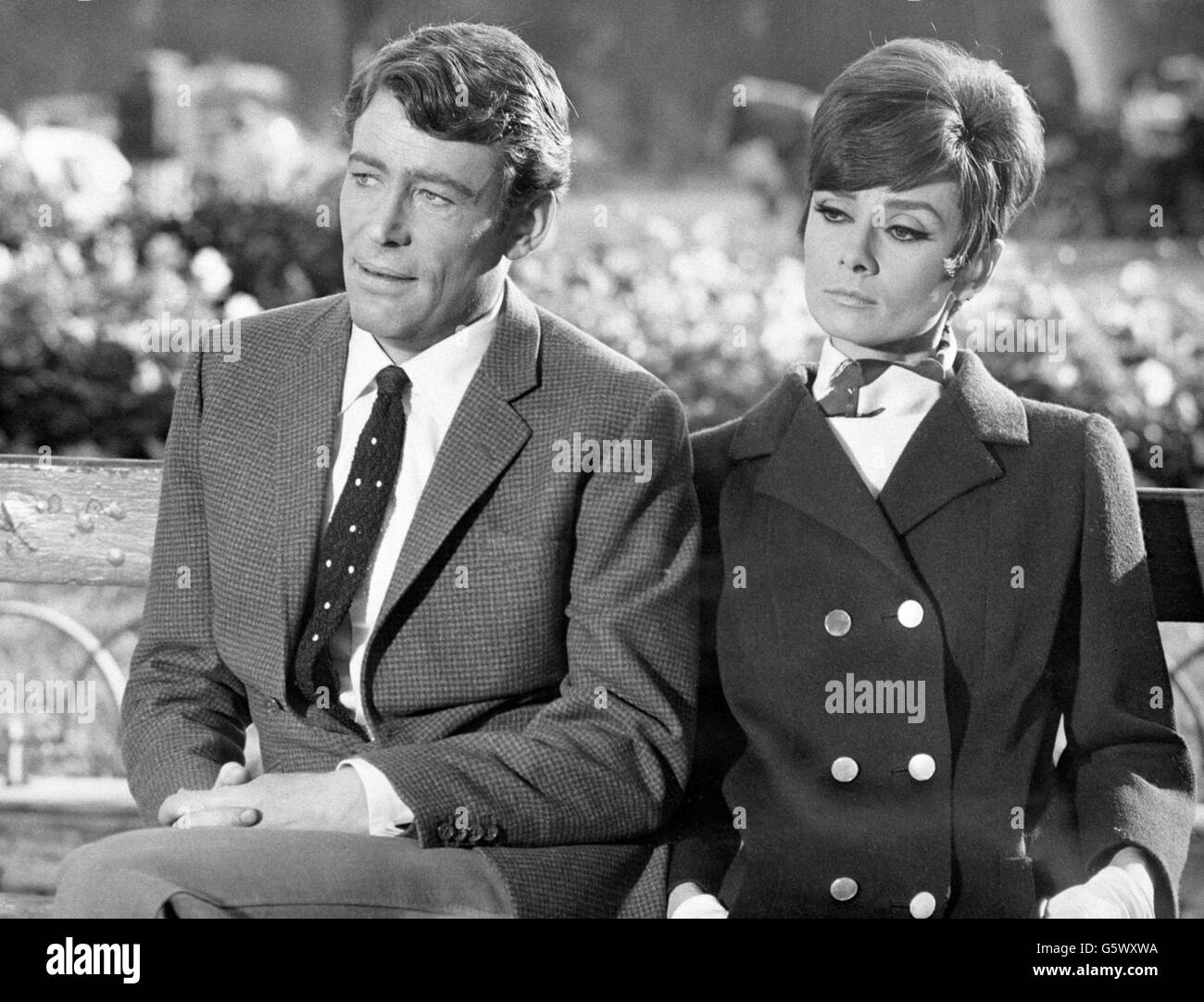 Entertainment - Film - 'How to Steal a Million Dollars and Live Happily Ever After' - Audrey Hepburn and Peter O'Toole Stock Photo