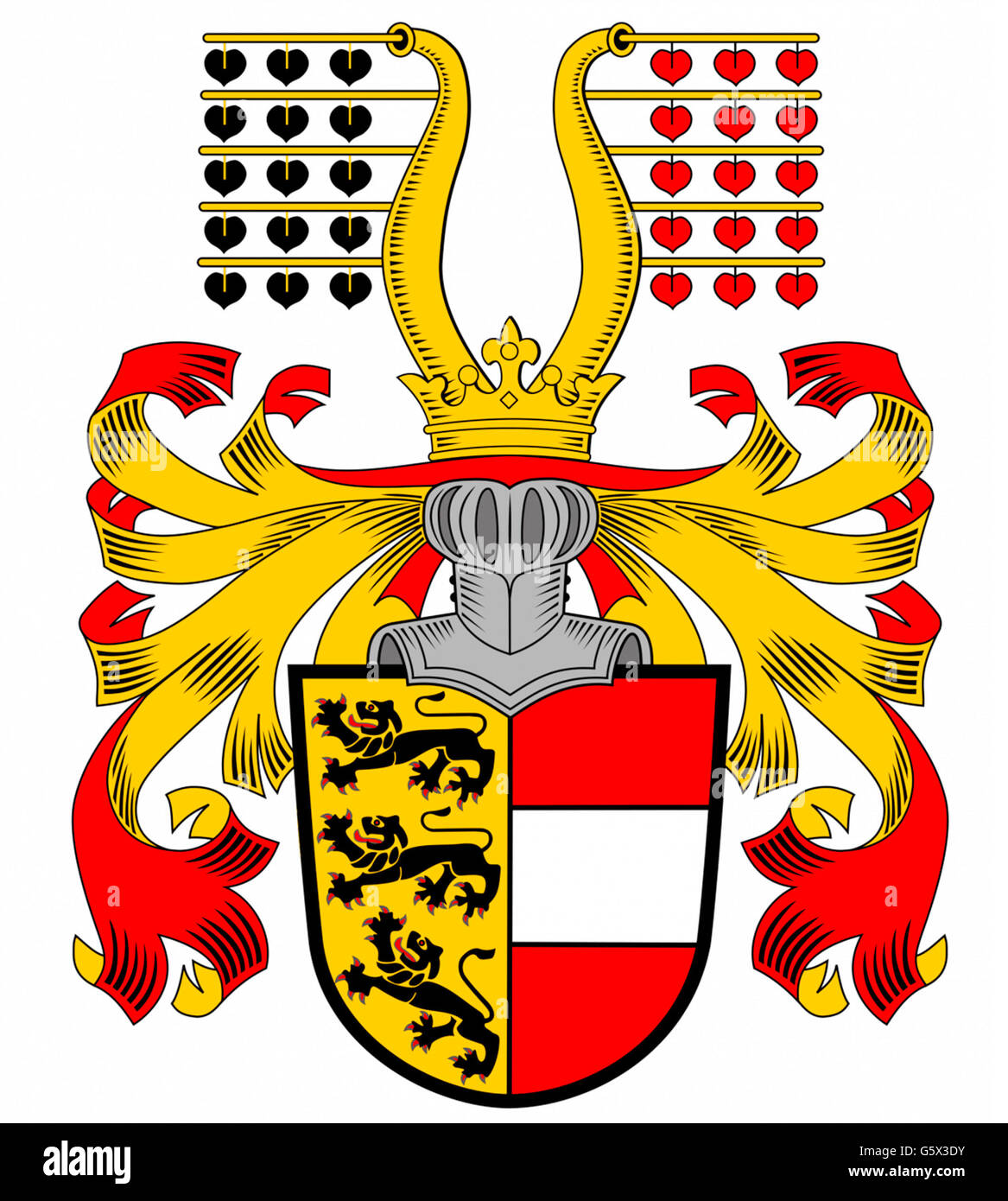 emblem, Carinthia, greater state coat of arms, Additional-Rights-Clearance-Info-Not-Available Stock Photo