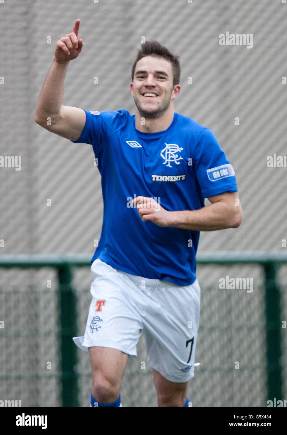 Soccer Irn Bru Scottish Third Division Clyde Rangers Broadwood Stadium ...