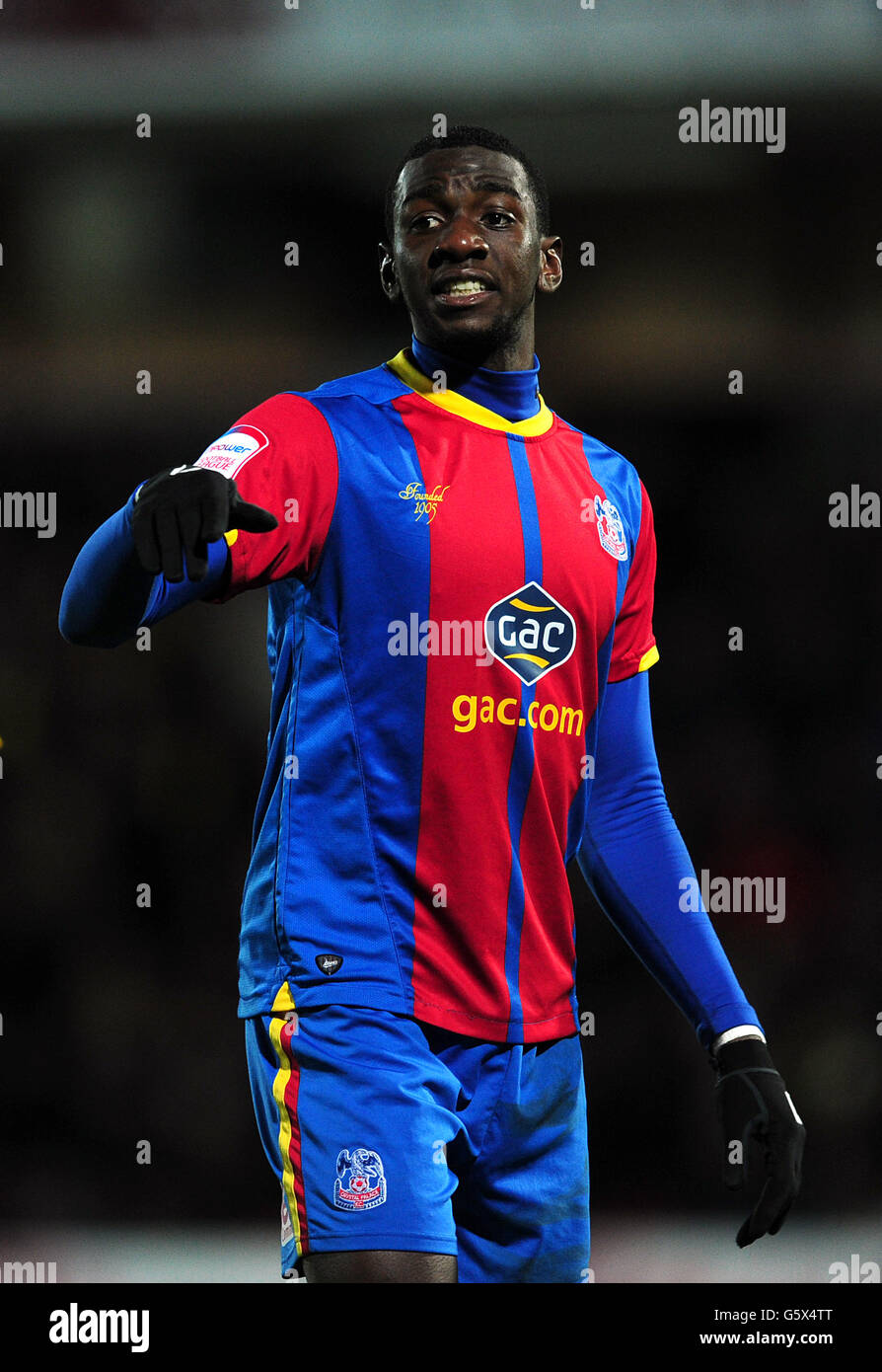 Anderlecht's Yannick Yala Bolasie looks dejected during a soccer match  between RSC Anderlecht and Club Brugge KV, Sunday 24 February 2019 in  Brussels, on the 27th day of the 'Jupiler Pro League