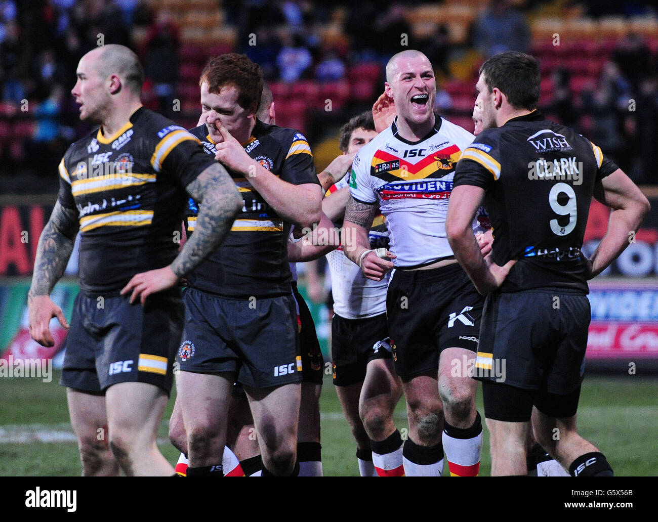 Sport rugby league scoring try hi-res stock photography and images - Alamy