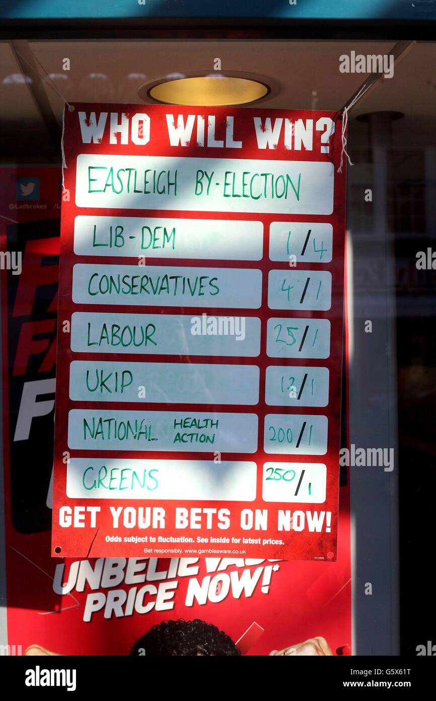 Political betting eastleigh by election guidebook series for investing in china
