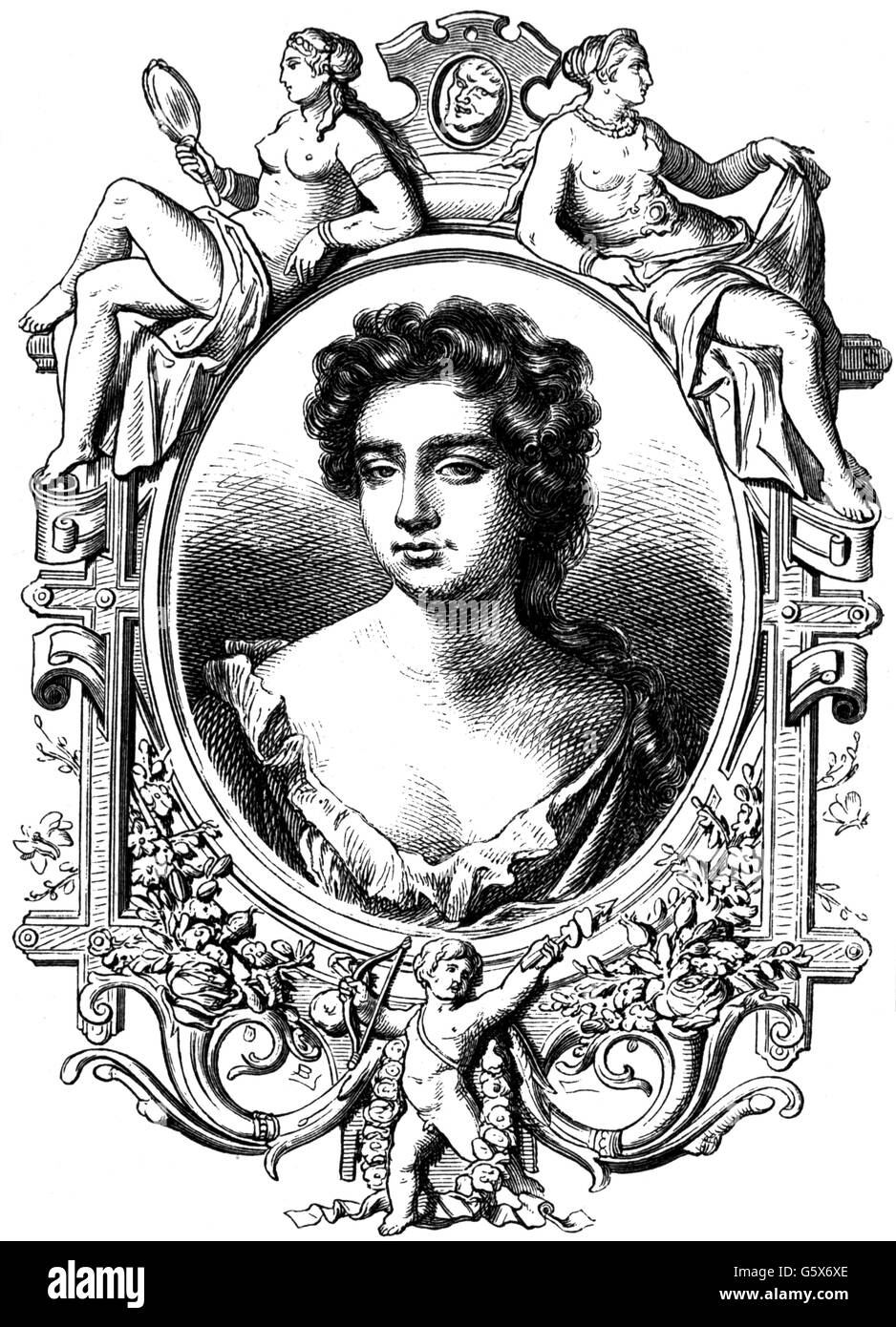 Portrait of woman 17th century hi-res stock photography and images - Alamy