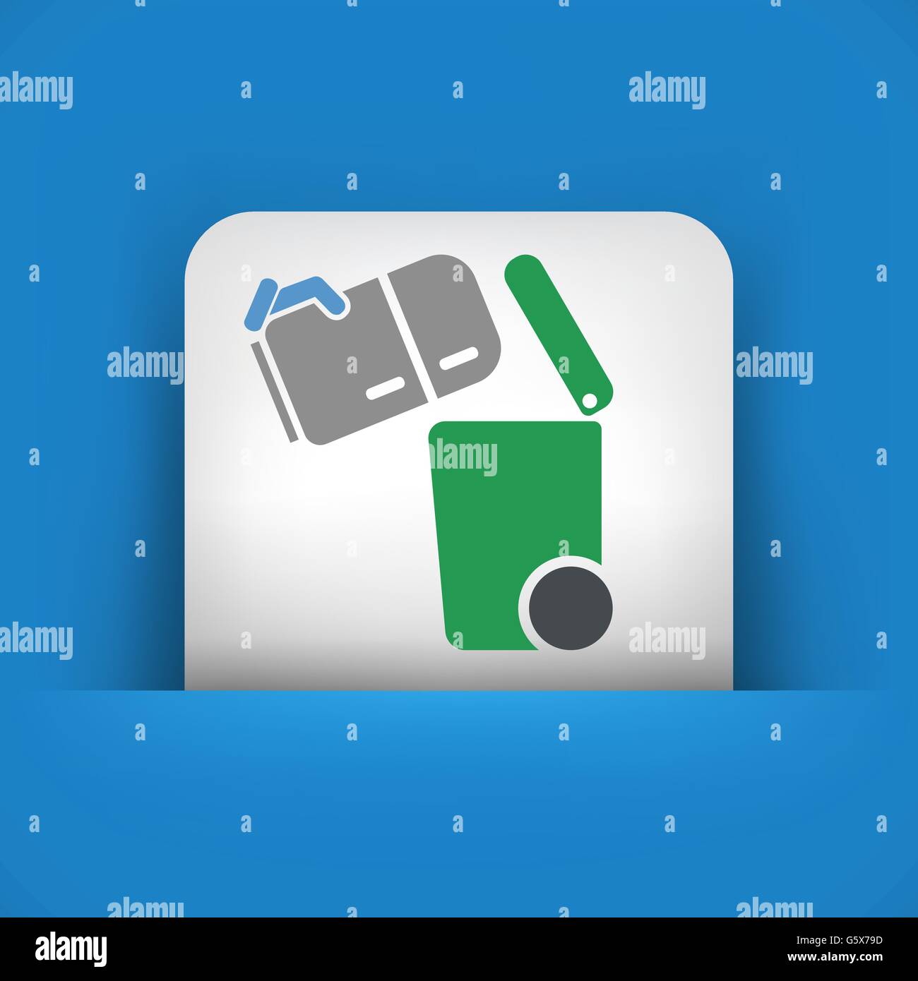Separate waste collection icon Stock Vector Image & Art - Alamy