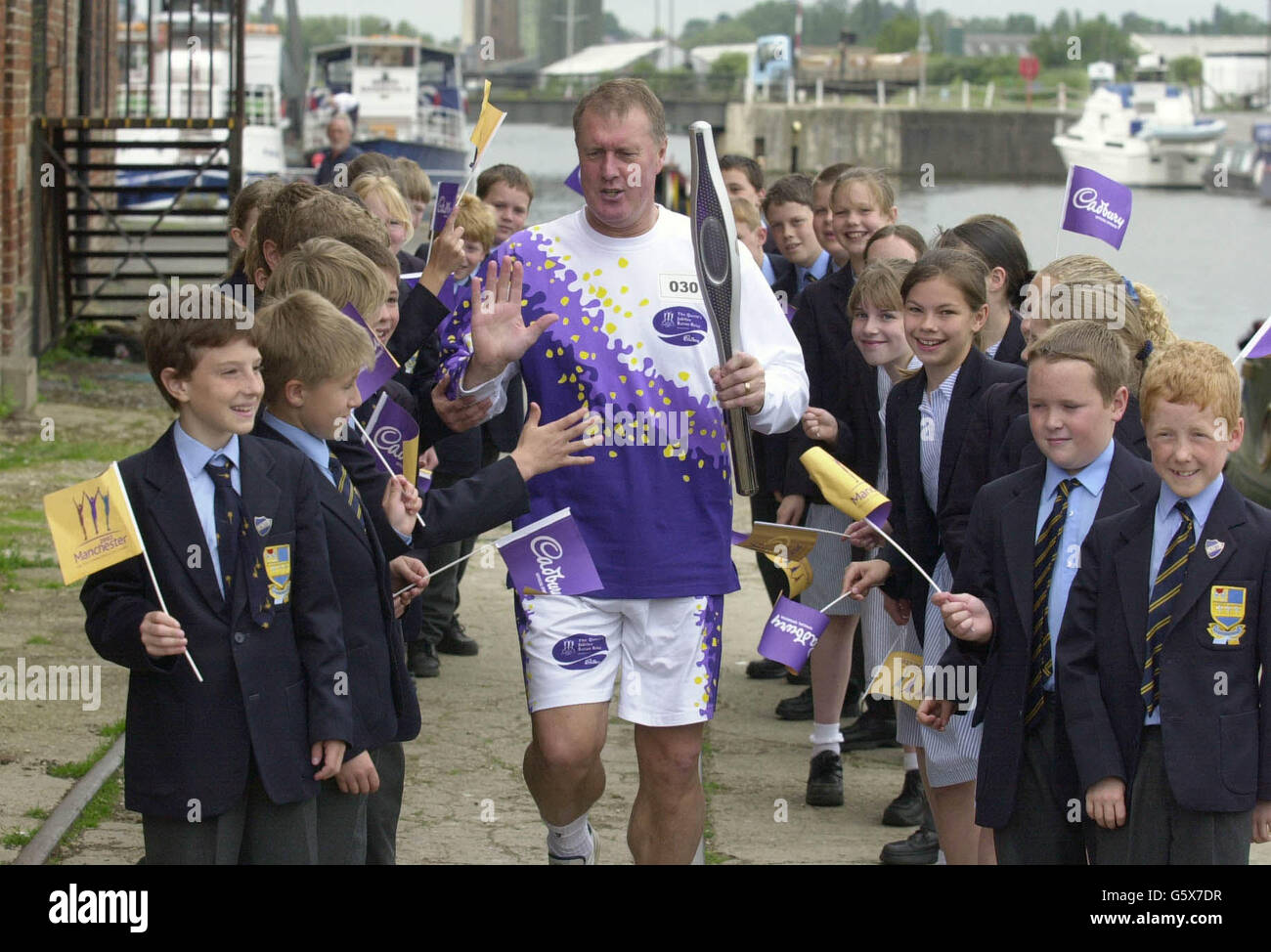 Surrounded by pupils from kings junior school in gloucester hires