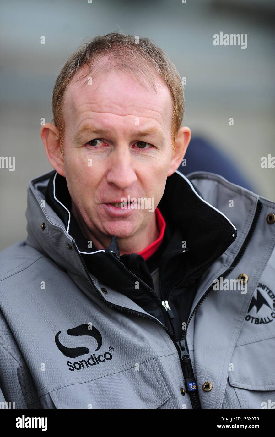 Soccer - npower Football League Two - Torquay United v Port Vale - Plainmoor. Torquay United interim manager Alan Knill before the npower League Two match at Plainmoor, Torquay. Stock Photo