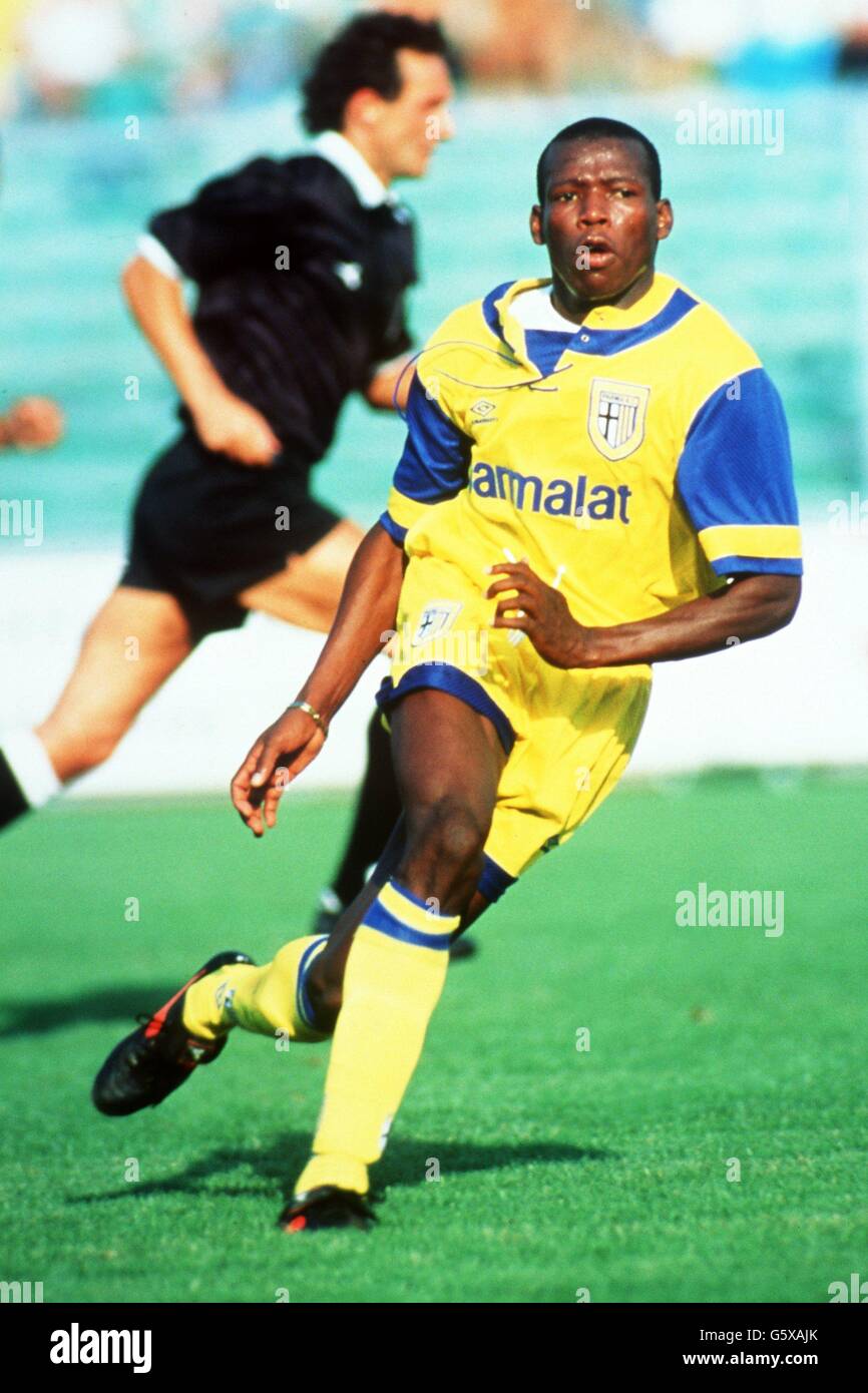 Autographe Original Faustino Asprilla – AC Parma 93/94 & Colombie (Obtenu En Personne)