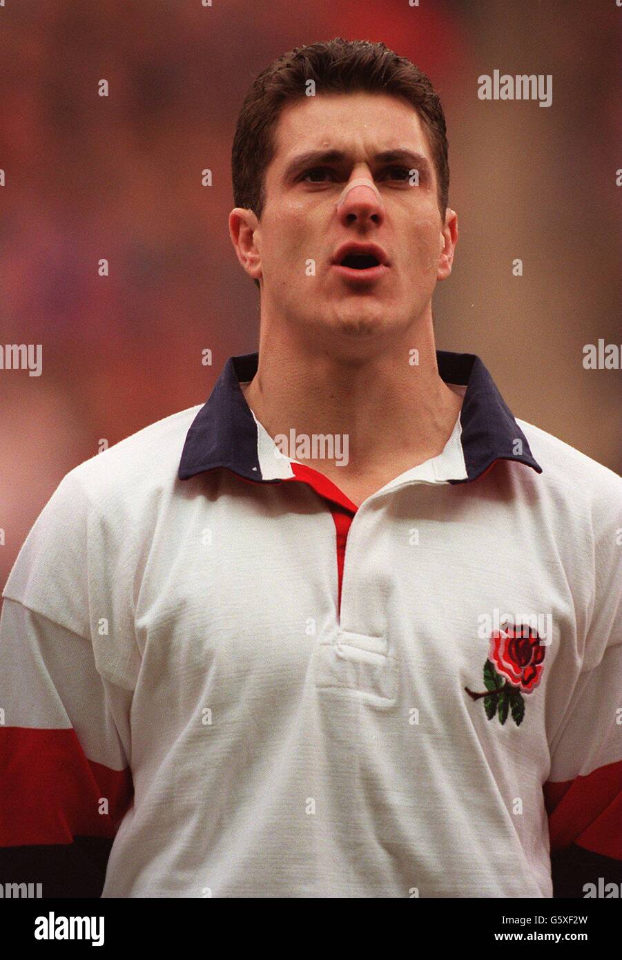 England v Wales Rugby Union. Paul Grayson, England Stock Photo Alamy