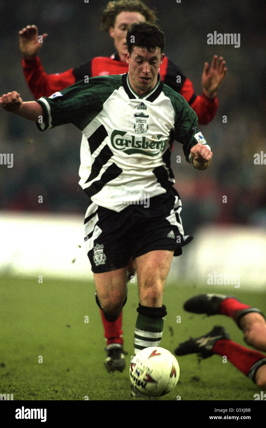 Robbie Fowler of Liverpool in action during a match.  Mandatory