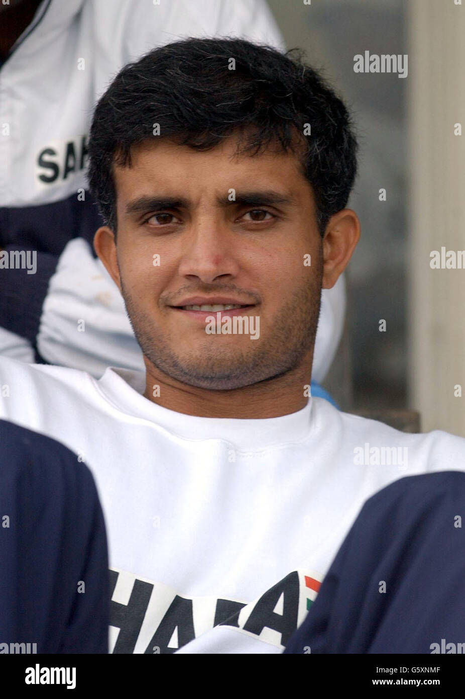 Cricket player Sourav Ganguly Stock Photo