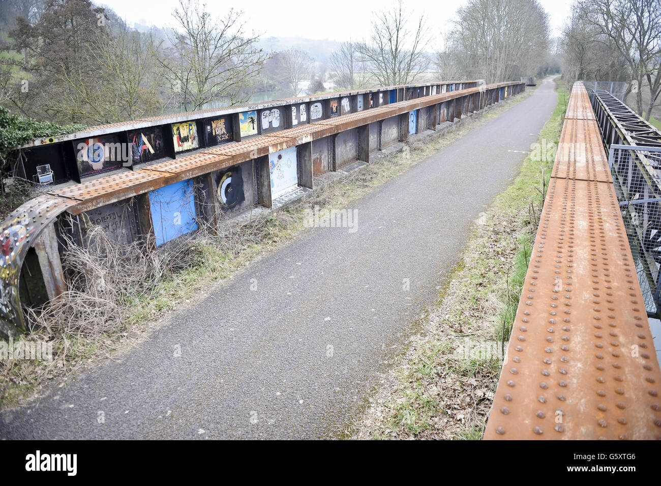 Bristol & Bath Railway Path Stock Photo - Alamy