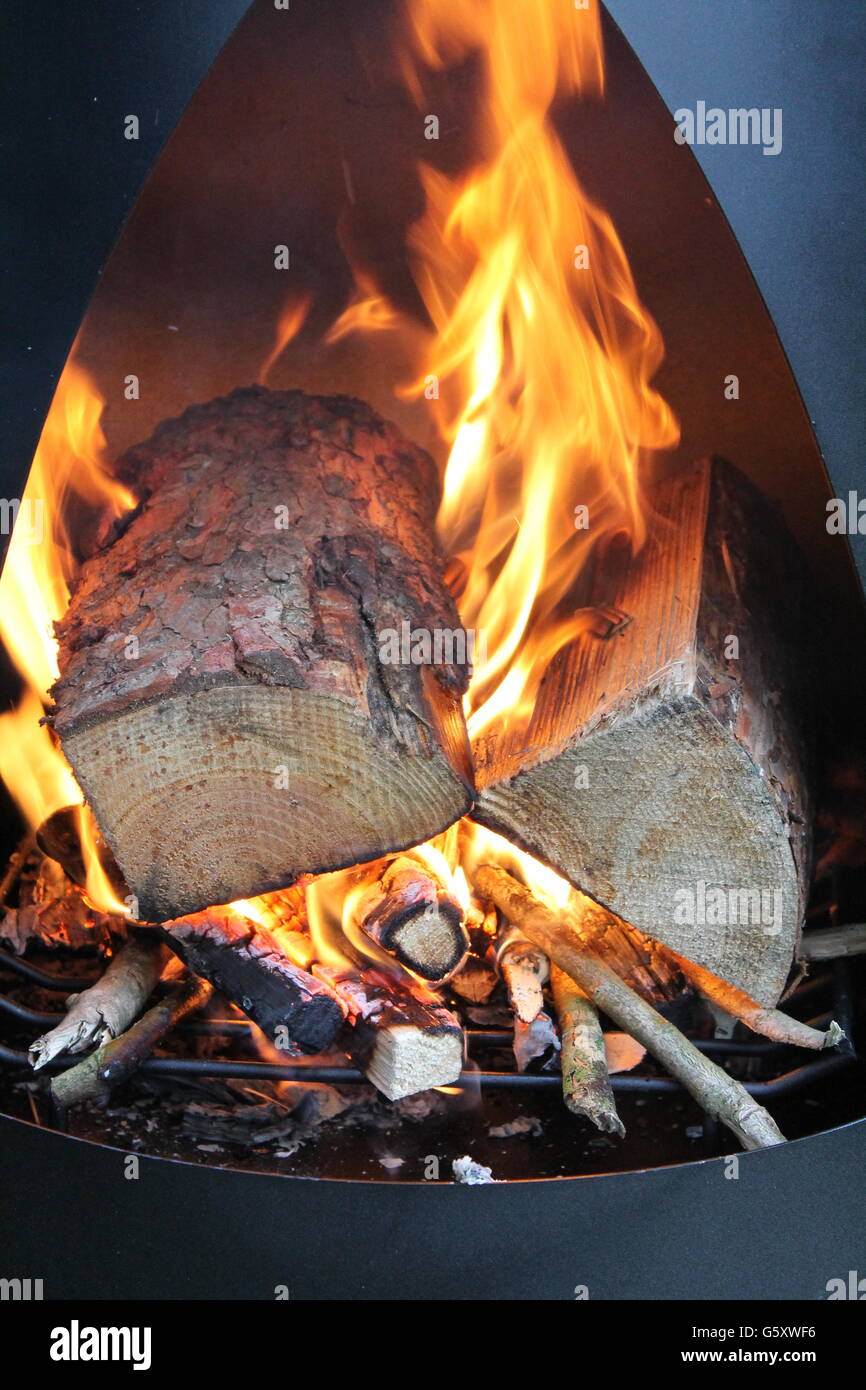 Fire Chiminea Summer Hot Garden Bbq Garden Living Outdoor