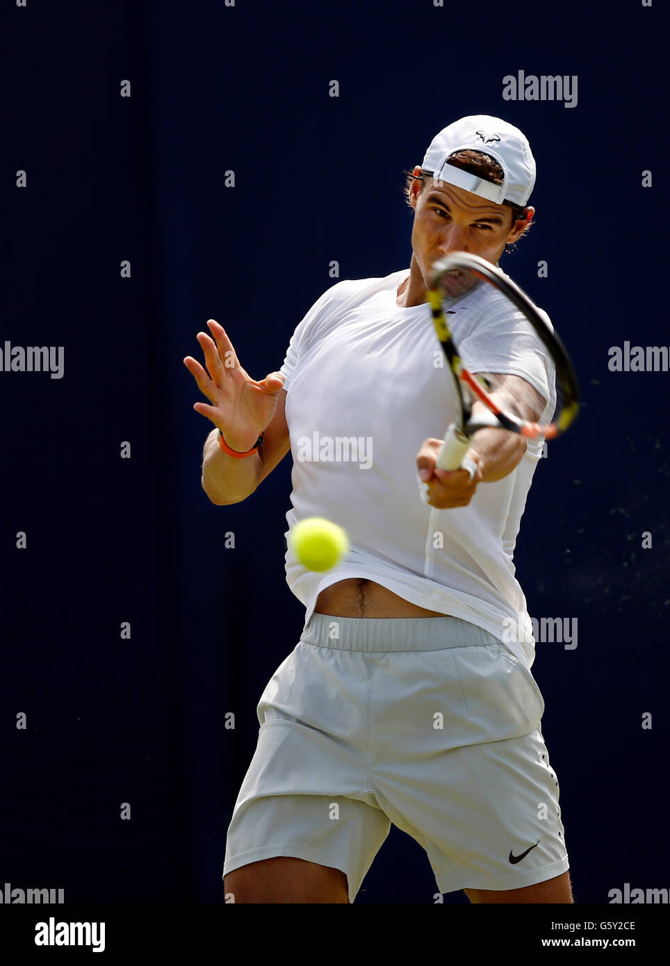 Spanish tennis player Rafael "Rafa" Nadal. He is widely regarded as the