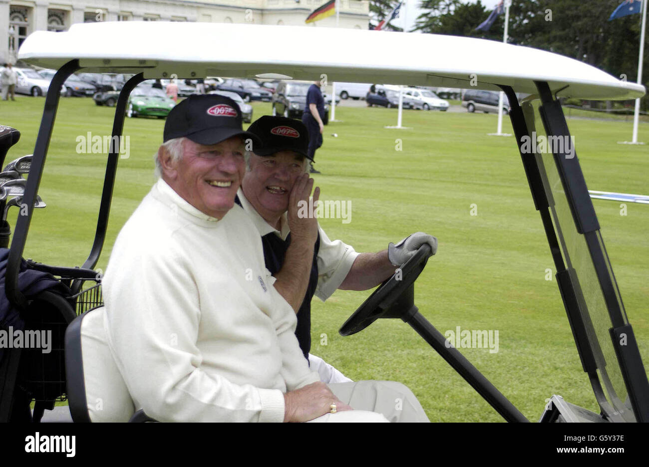 Henry james bond celebrity golf hi-res stock photography and