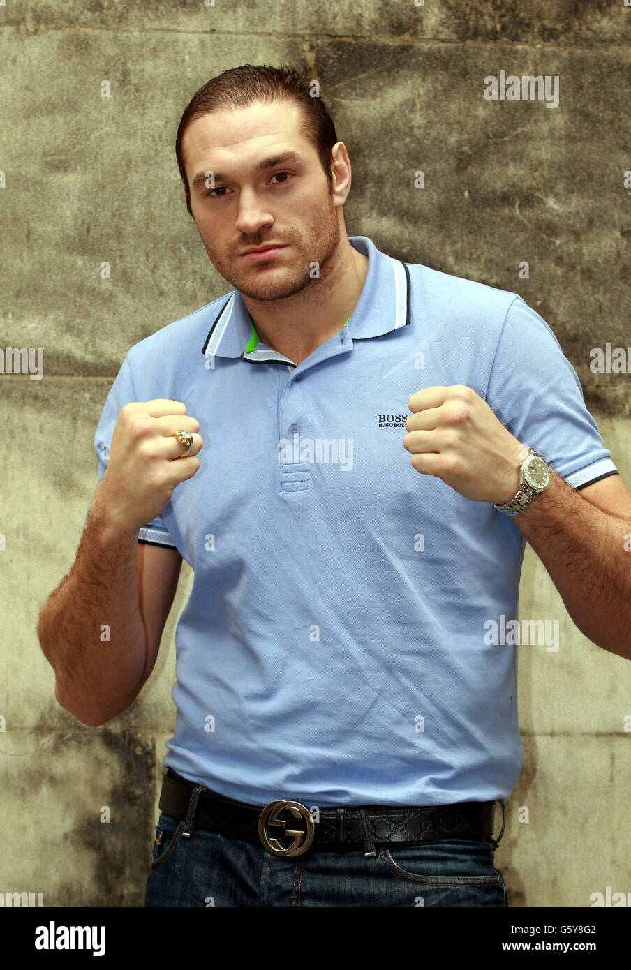 Boxing Tyson Fury Press Conference Cape Sports Bar Stock Photo Alamy