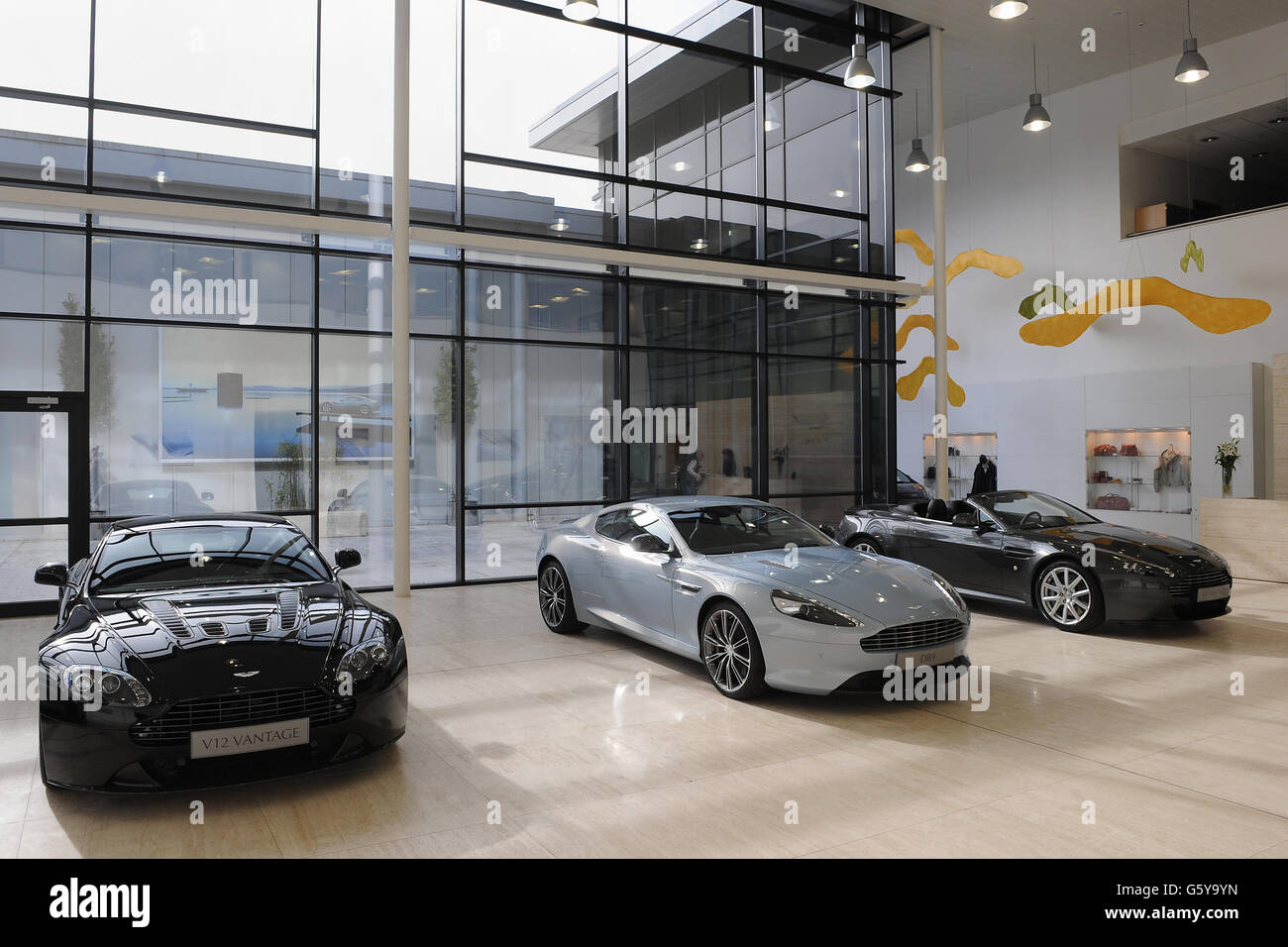 General view aston martin headquarters in gaydon hires stock photography and images Alamy