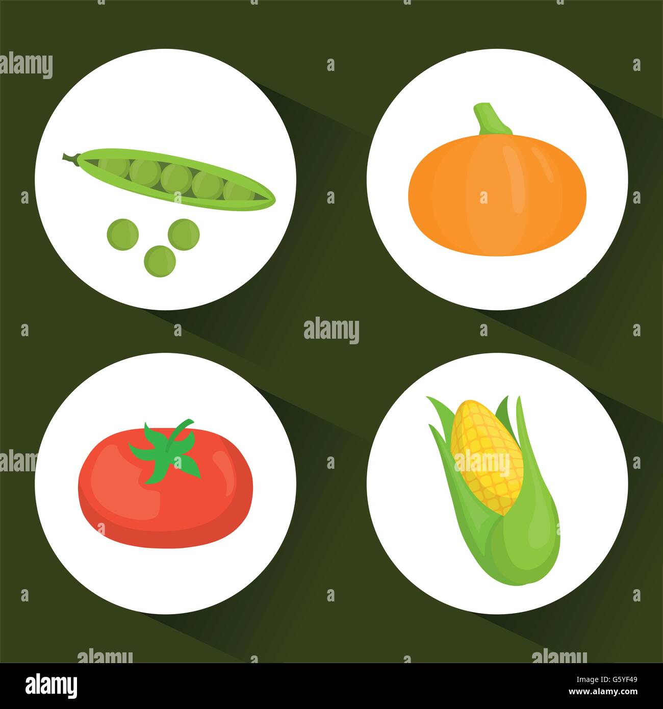 Vegan food design Stock Vector Image & Art - Alamy