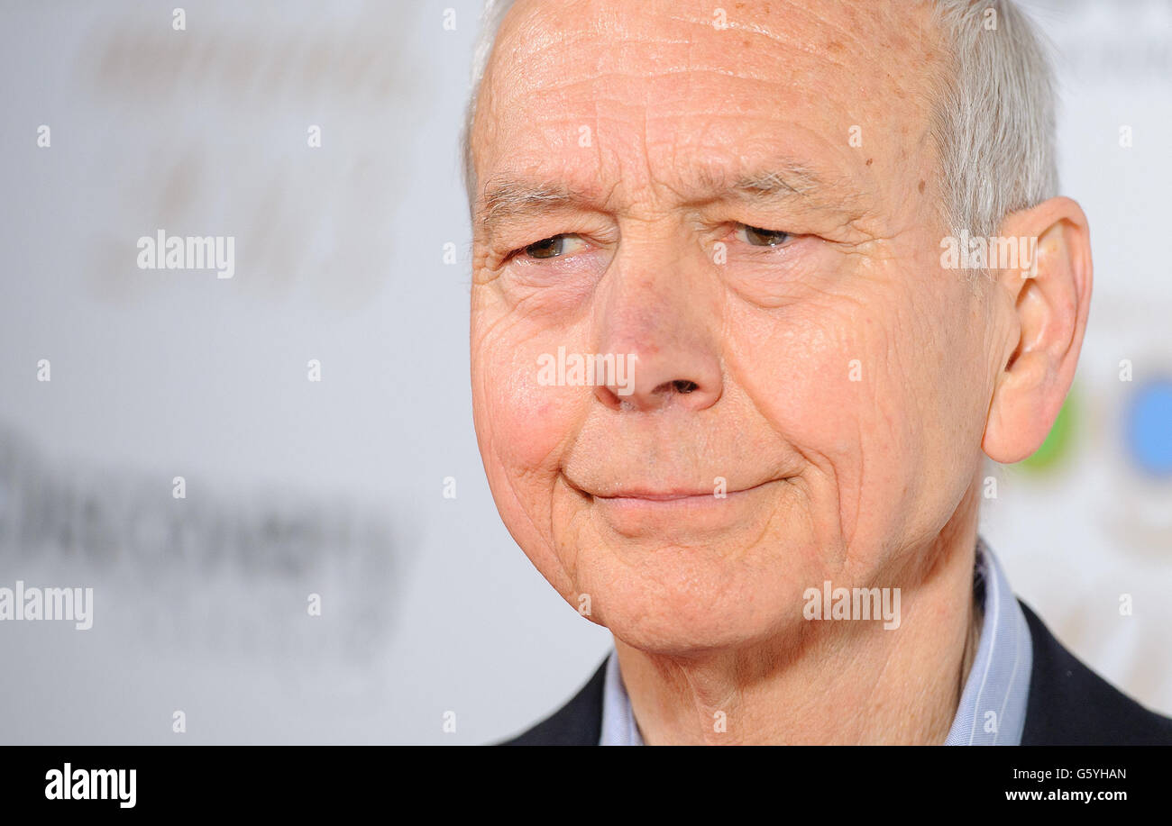 John Humphrys arriving at the Broadcasting Press Guild Television & Radio Awards, at One Whitehall Place, in Westminster, central London. Stock Photo