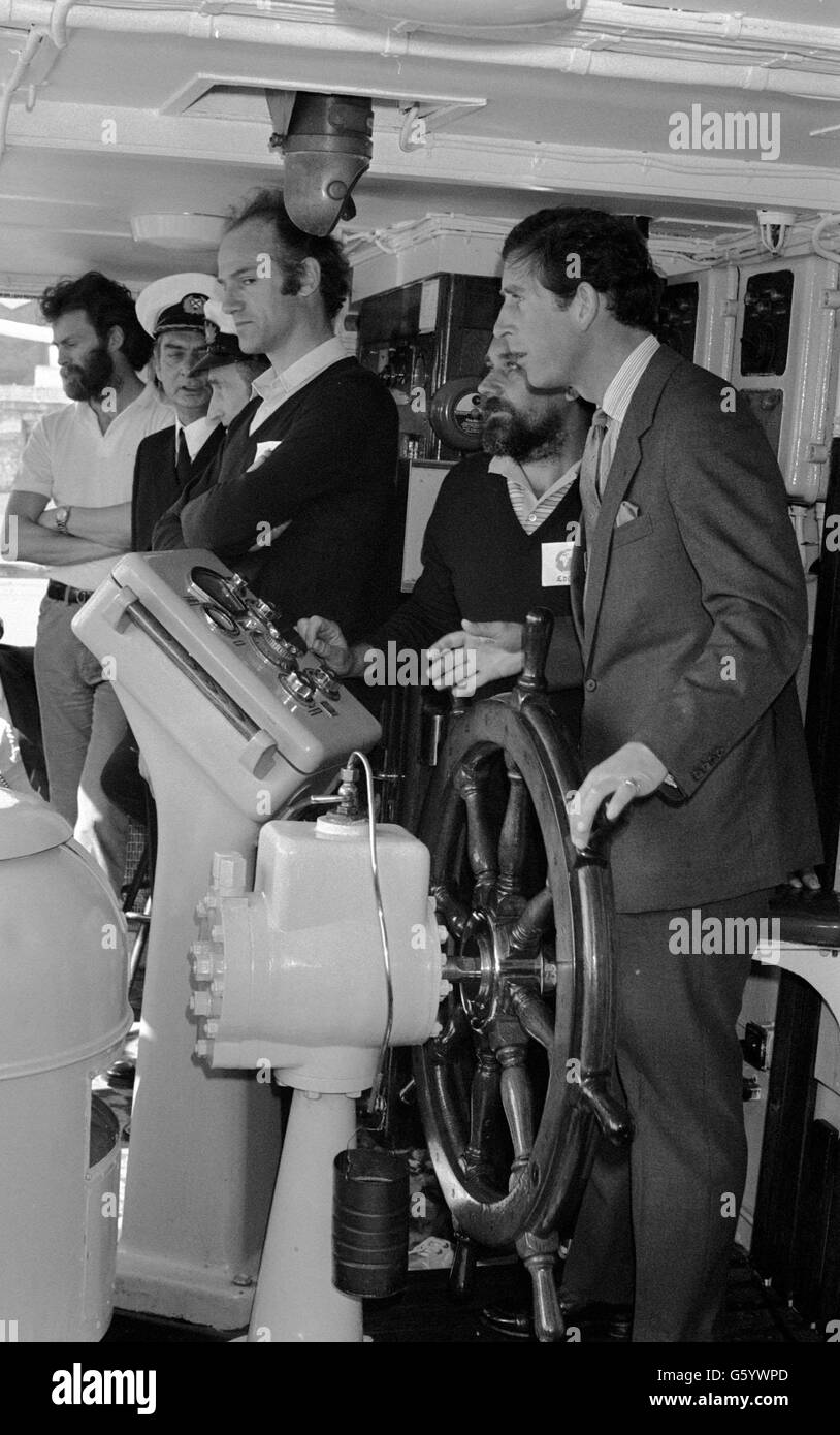 Patron of the transglobe expedition hires stock photography and images