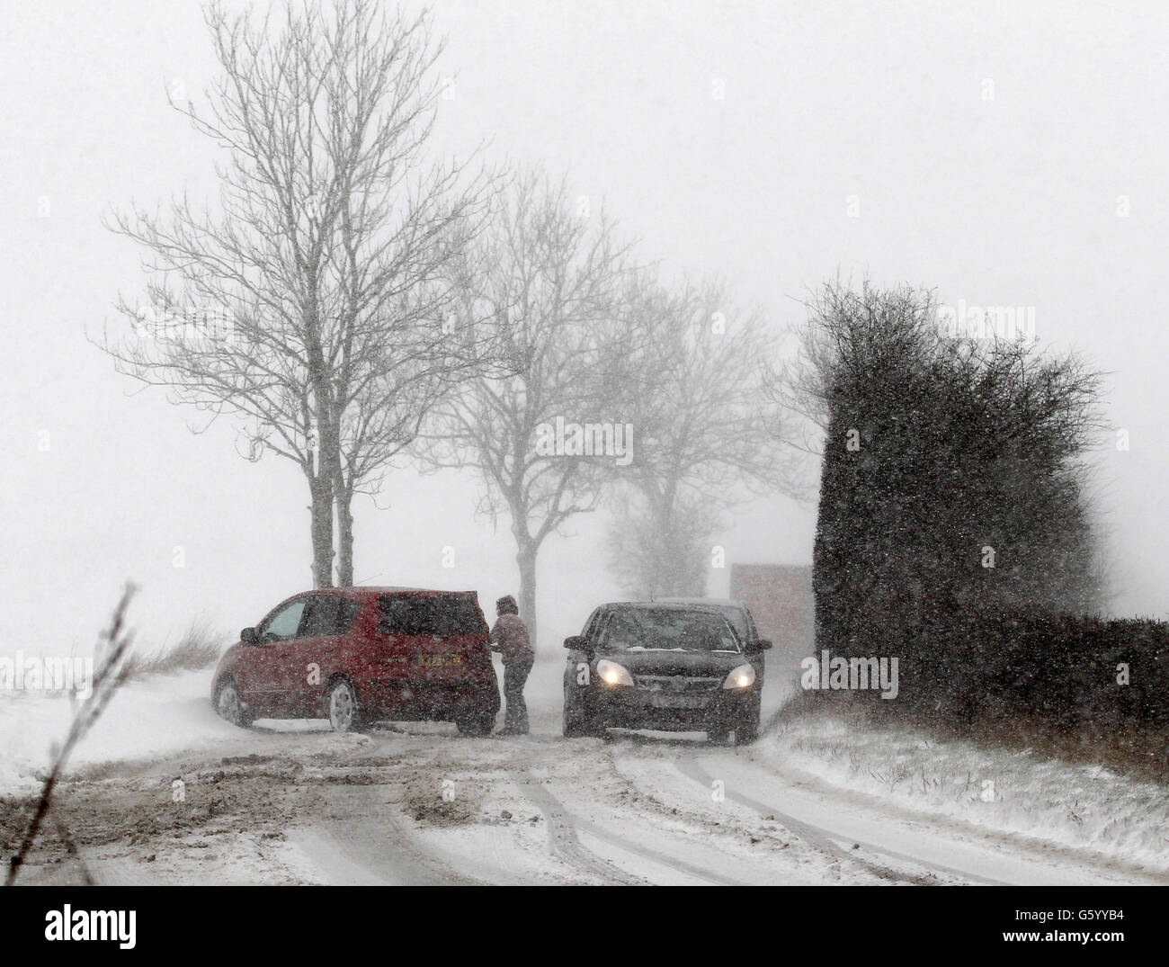Kent winter weather returned some parts uk hi-res stock photography and ...