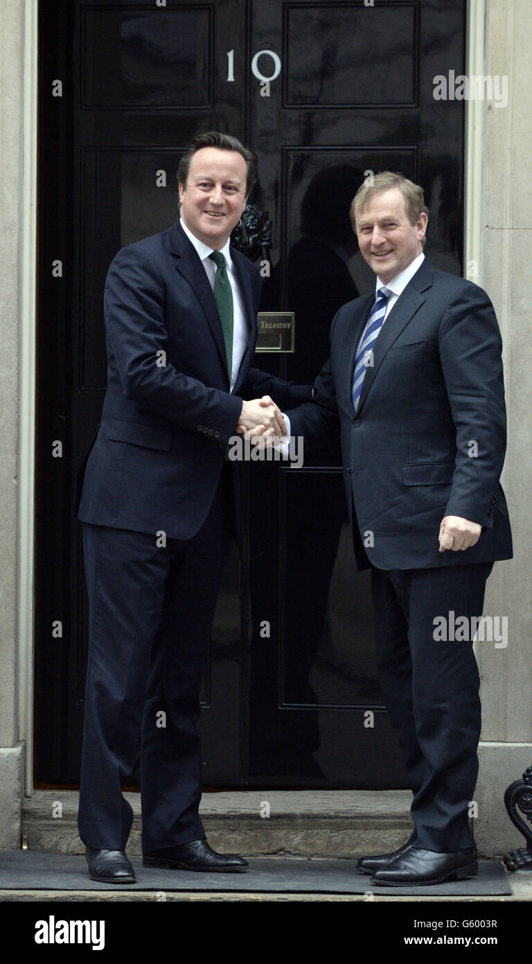 Taoiseach Enda Kenny in London Stock Photo Alamy