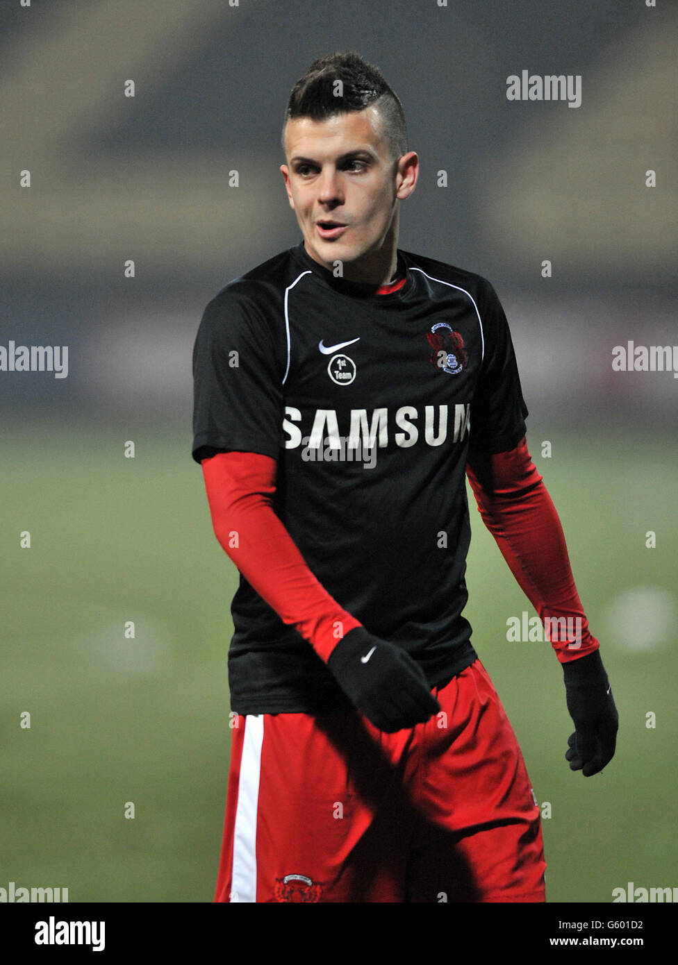 Soccer - npower Football League One - Notts County v Leyton Orient - Meadow Lane Stock Photo