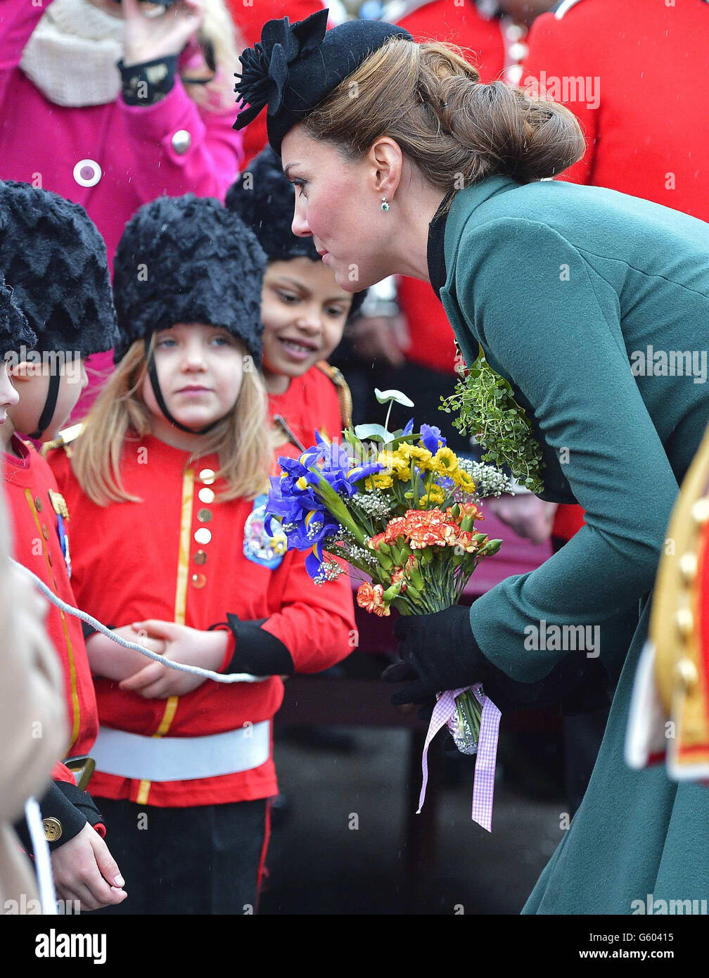 Royal visit to Aldershot Stock Photo Alamy