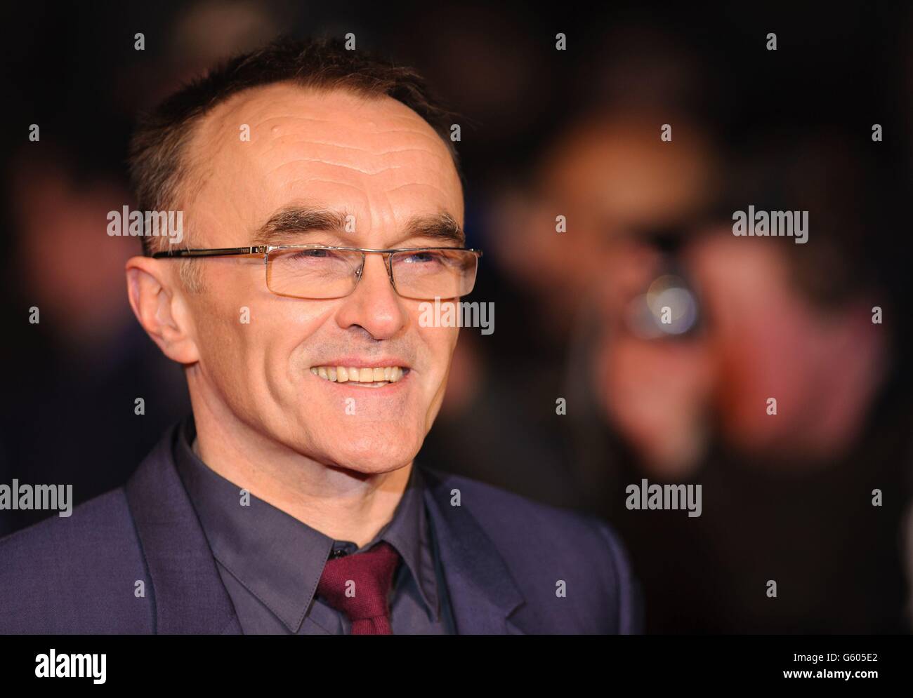 Director Danny Boyle arriving at the World Premiere of Trance, at the