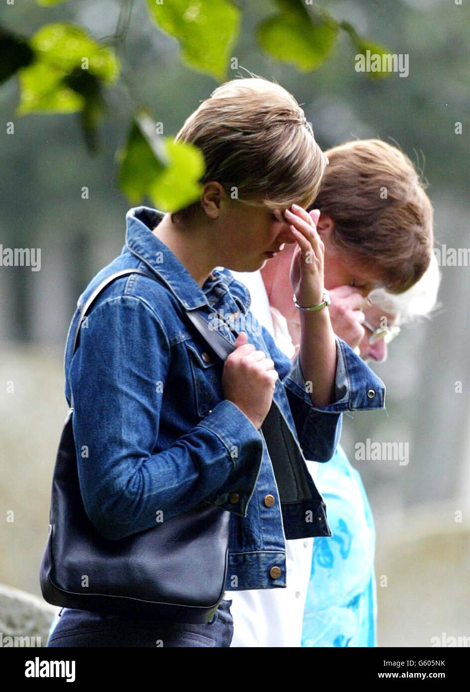 Sharon (right) and Rebbecca Chapman, the mother and sister of missing