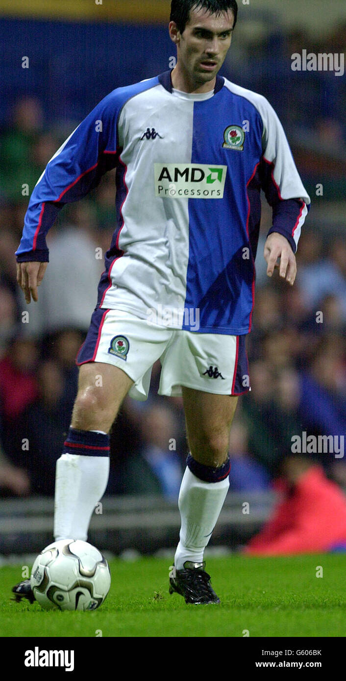 Keith Gillespie-Blackburn Rovers v Lazio Stock Photo