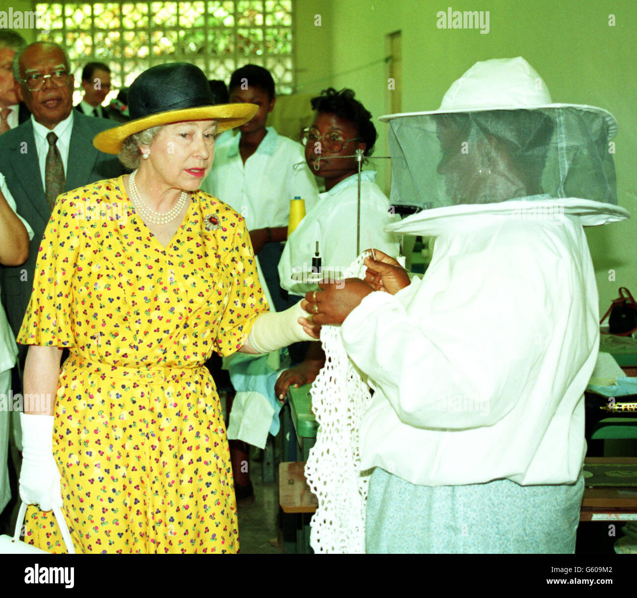 queen visit jamaica