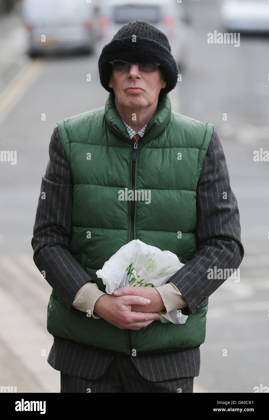 Church abuse court case Stock Photo