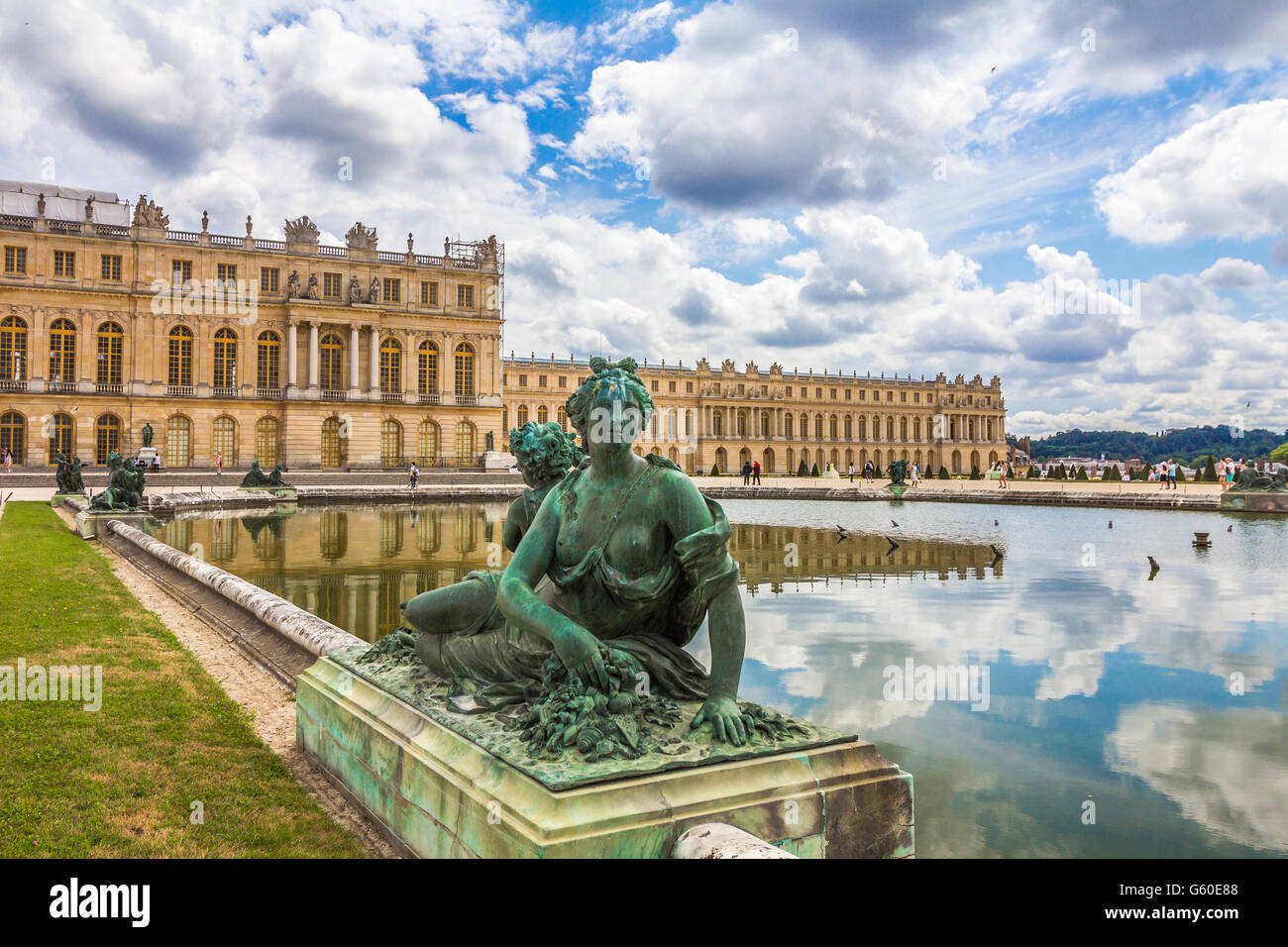 Versailles palace in Paris Stock Photo