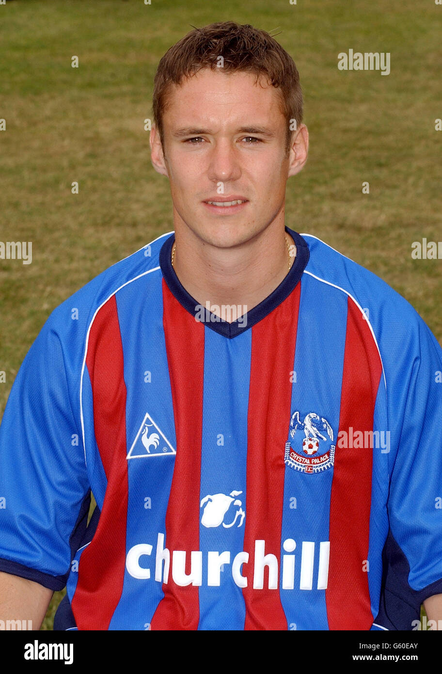 Danny Granville of Crystal Palace Football club. NO UNOFFICIAL CLUB WEBSITE USE. Stock Photo