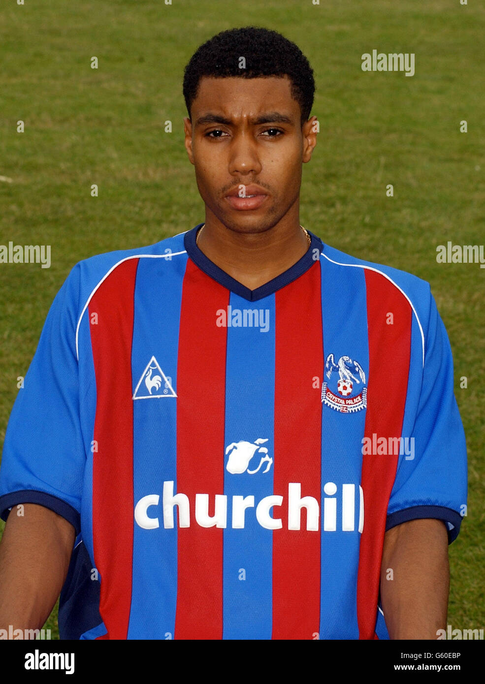 Julian Gray of Crystal Palace Football club. NO UNOFFICIAL CLUB WEBSITE USE. Stock Photo