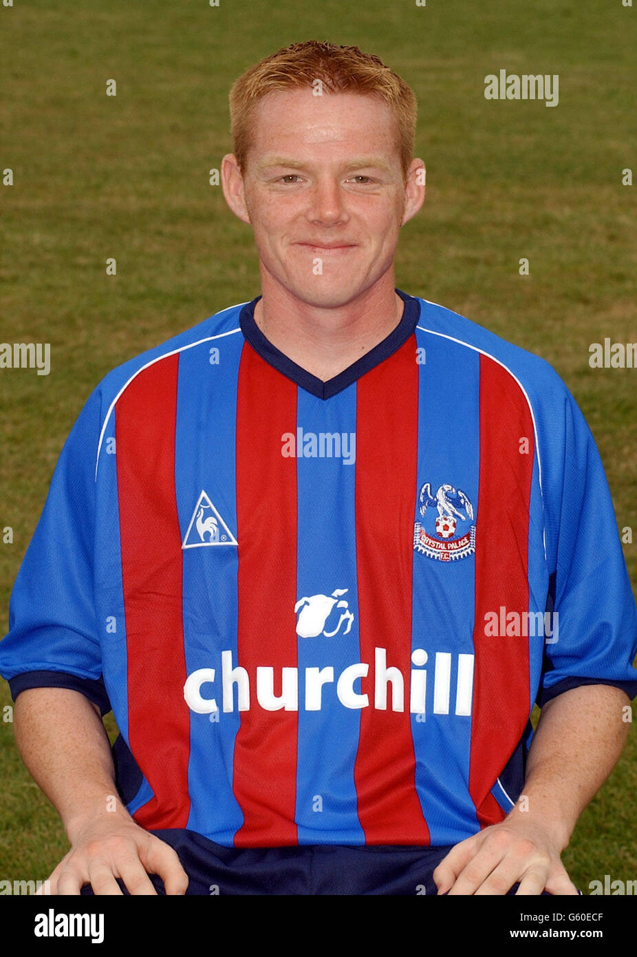Gareth Williams of Crystal Palace Football club. NO UNOFFICIAL CLUB WEBSITE USE. Stock Photo