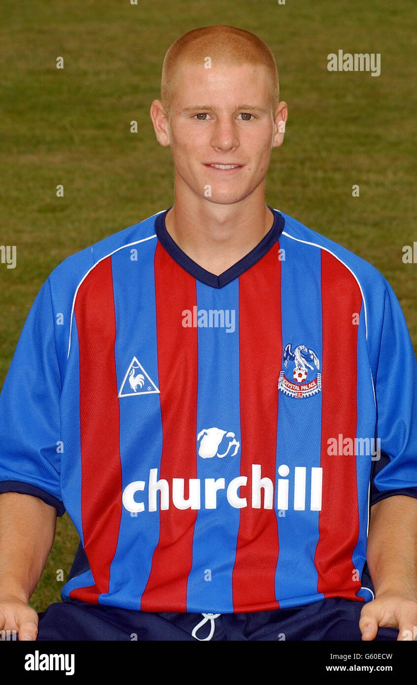 Ben Surey of Crystal Palace Football club. NO UNOFFICIAL CLUB WEBSITE USE. Stock Photo