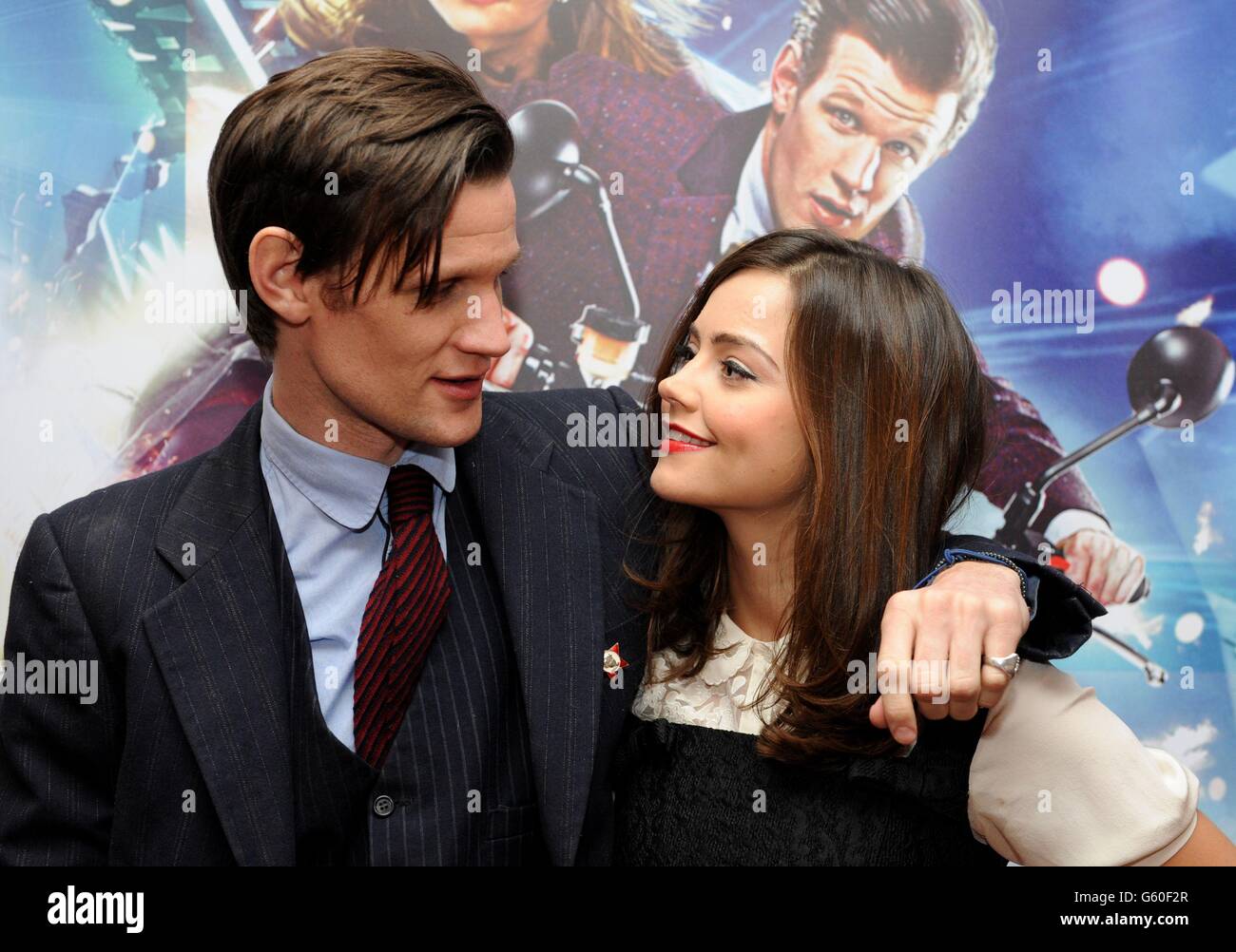 Matt smith and jenna coleman hi-res stock photography and images - Alamy