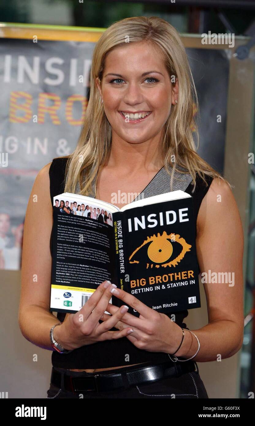 Big Brother book launch - Kate Lawler Stock Photo - Alamy
