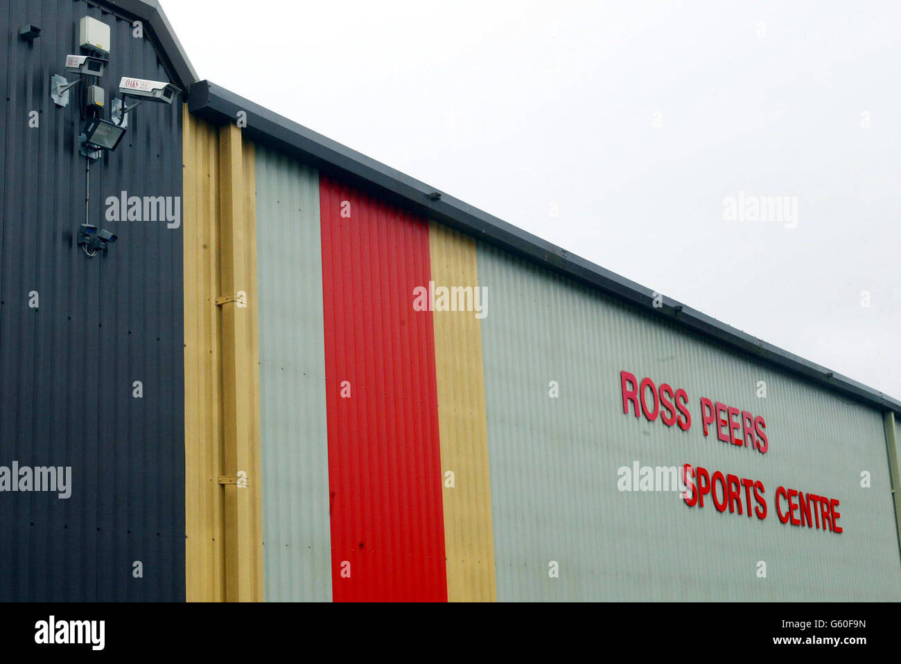 Ross Peers Sports centre Stock Photo