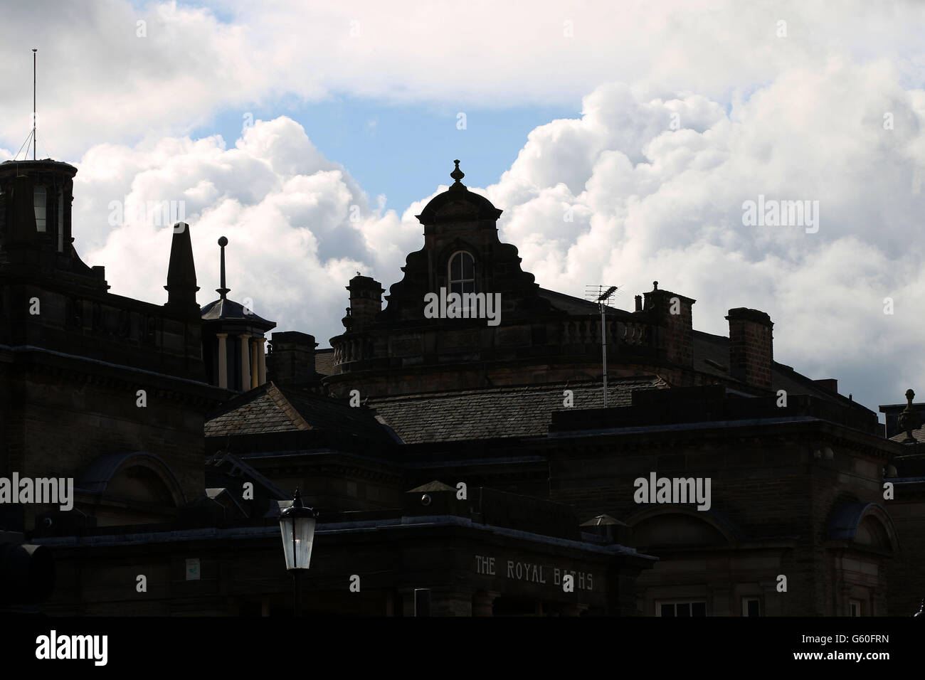 General view of The Royal Baths, Harrogate. Stock Photo