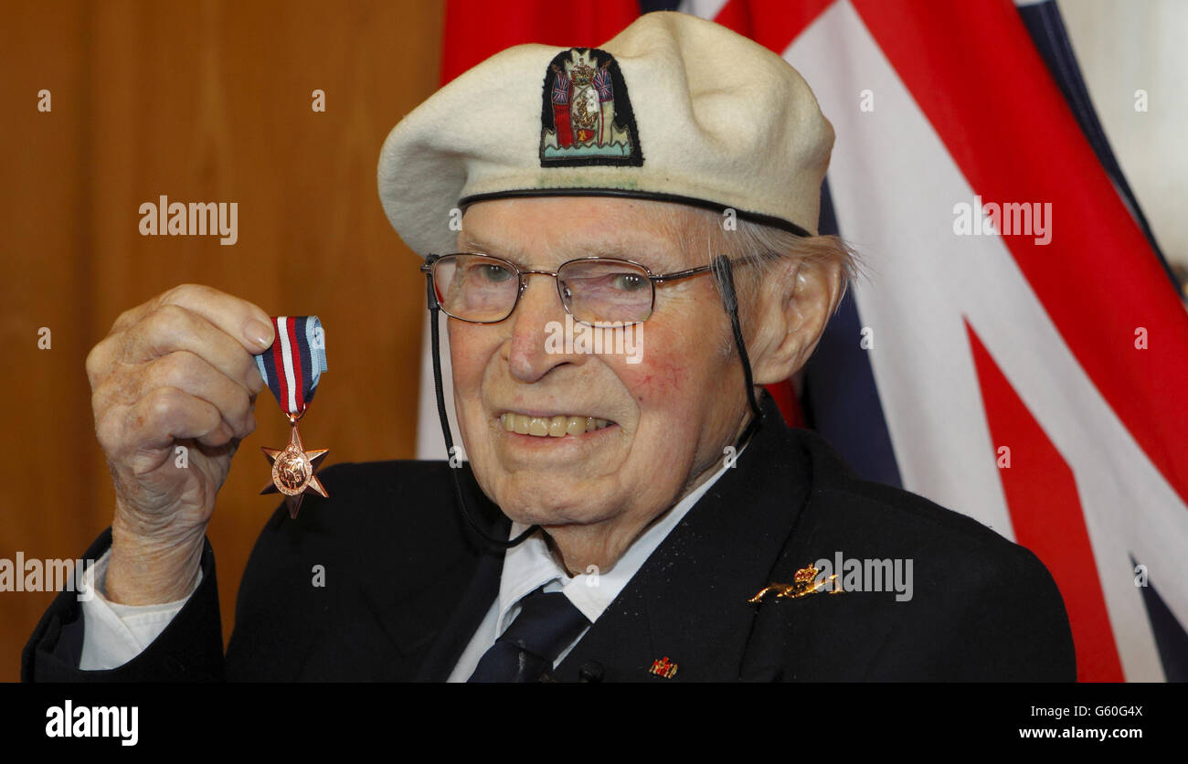 Artic Star medal presentations Stock Photo - Alamy