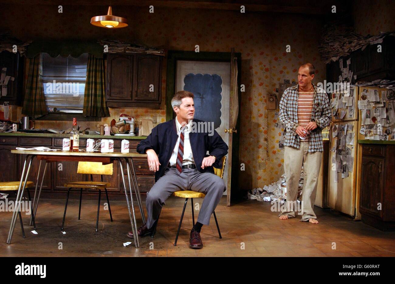 Harrelson Maclachlan Rehearsals Stock Photo Alamy