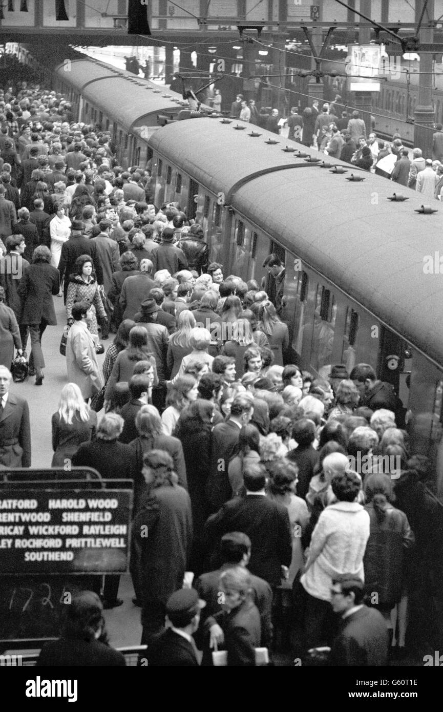 Transport - Railways - Liverpool Street Station, London Stock Photo
