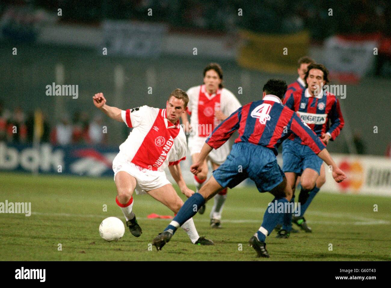 European Scenes on X: Ajax vs. Hajduk Split at Olympisch Stadion  Amsterdam. Champions League 1994-1995  / X