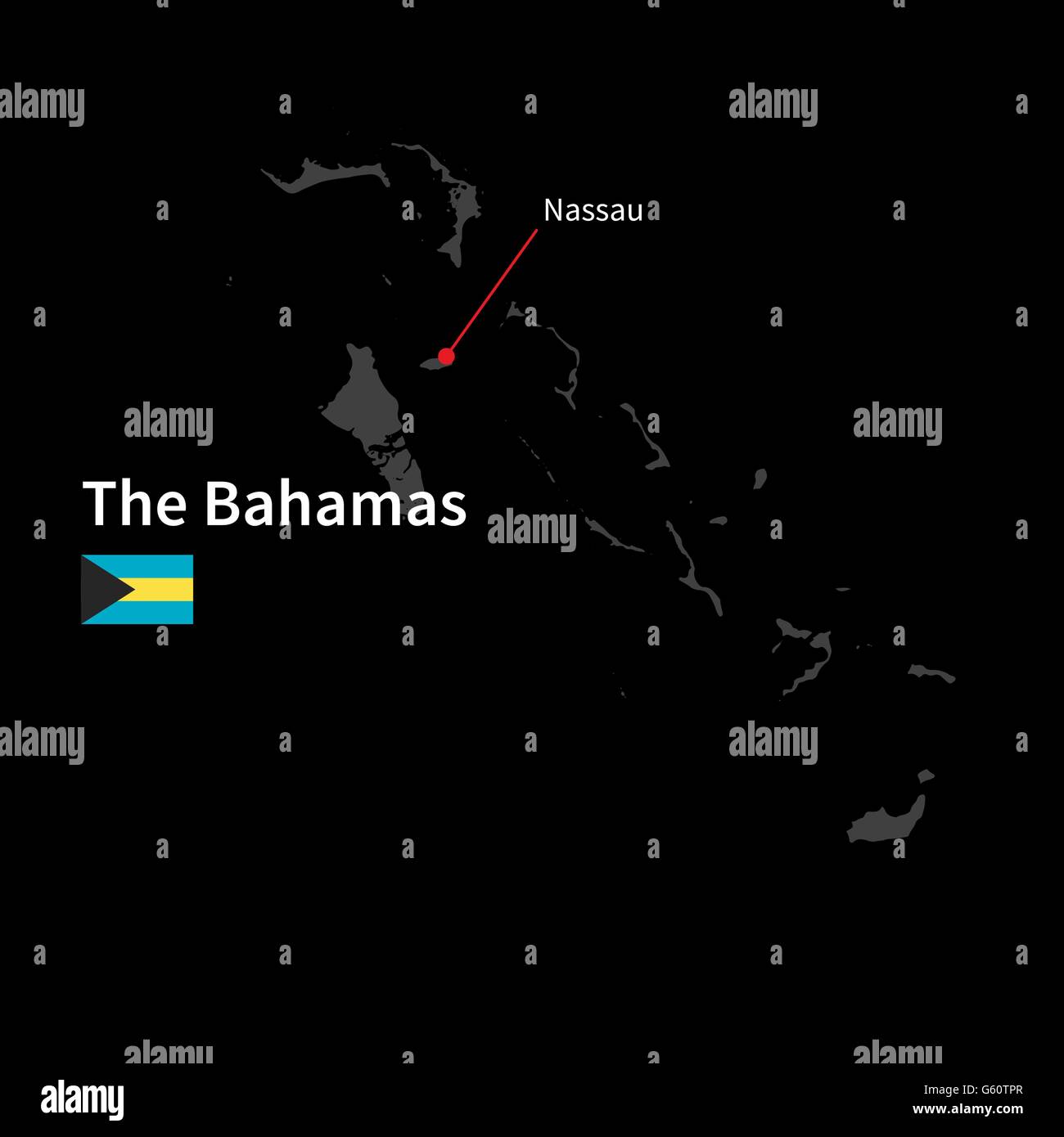 Map of bahamas hires stock photography and images Alamy