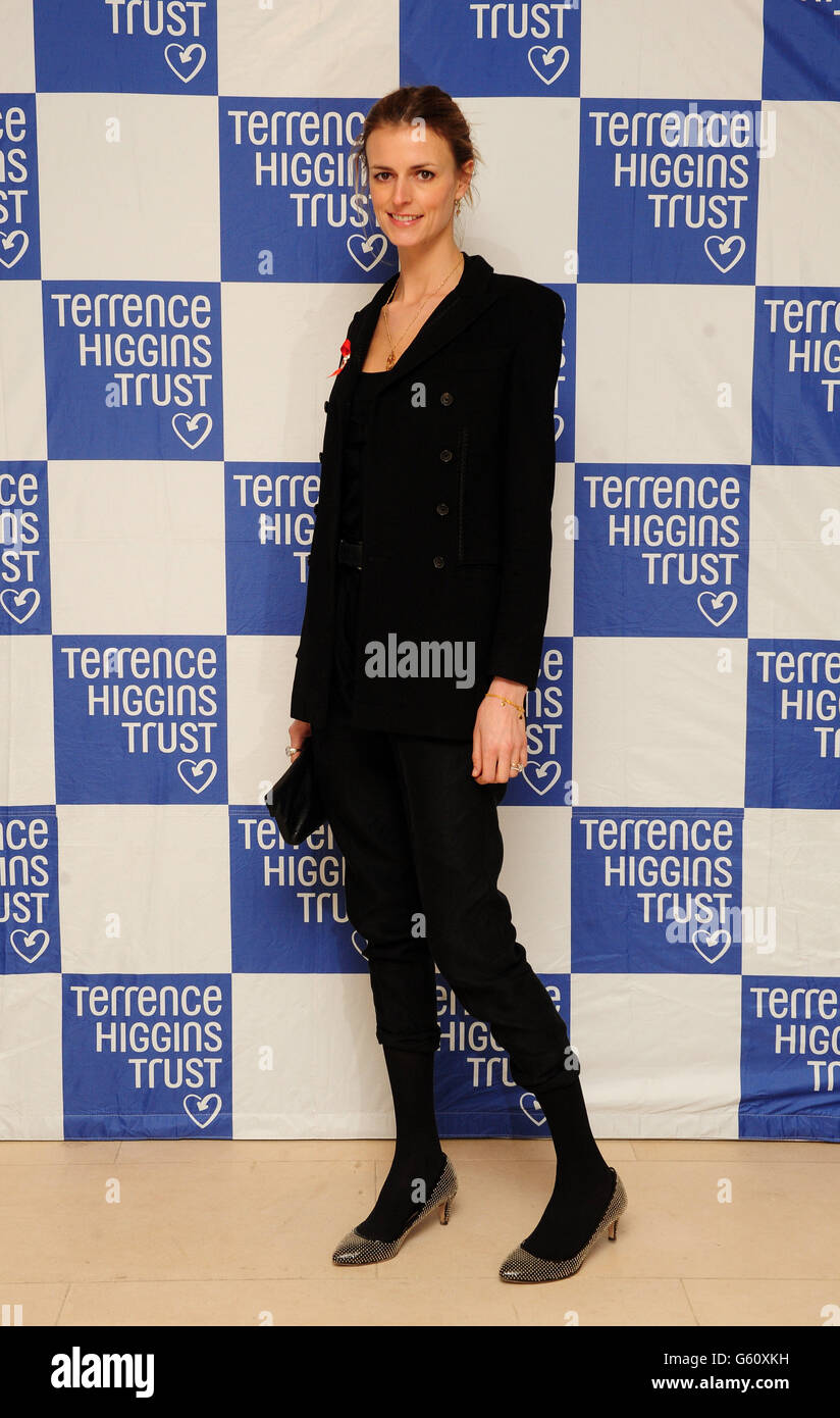 Terrence Higgins Trust's Lighthouse Gala Auction - London. Jacquetta Wheeler arrives at the Terrence Higgins Trust auction at Christie's in London. Stock Photo